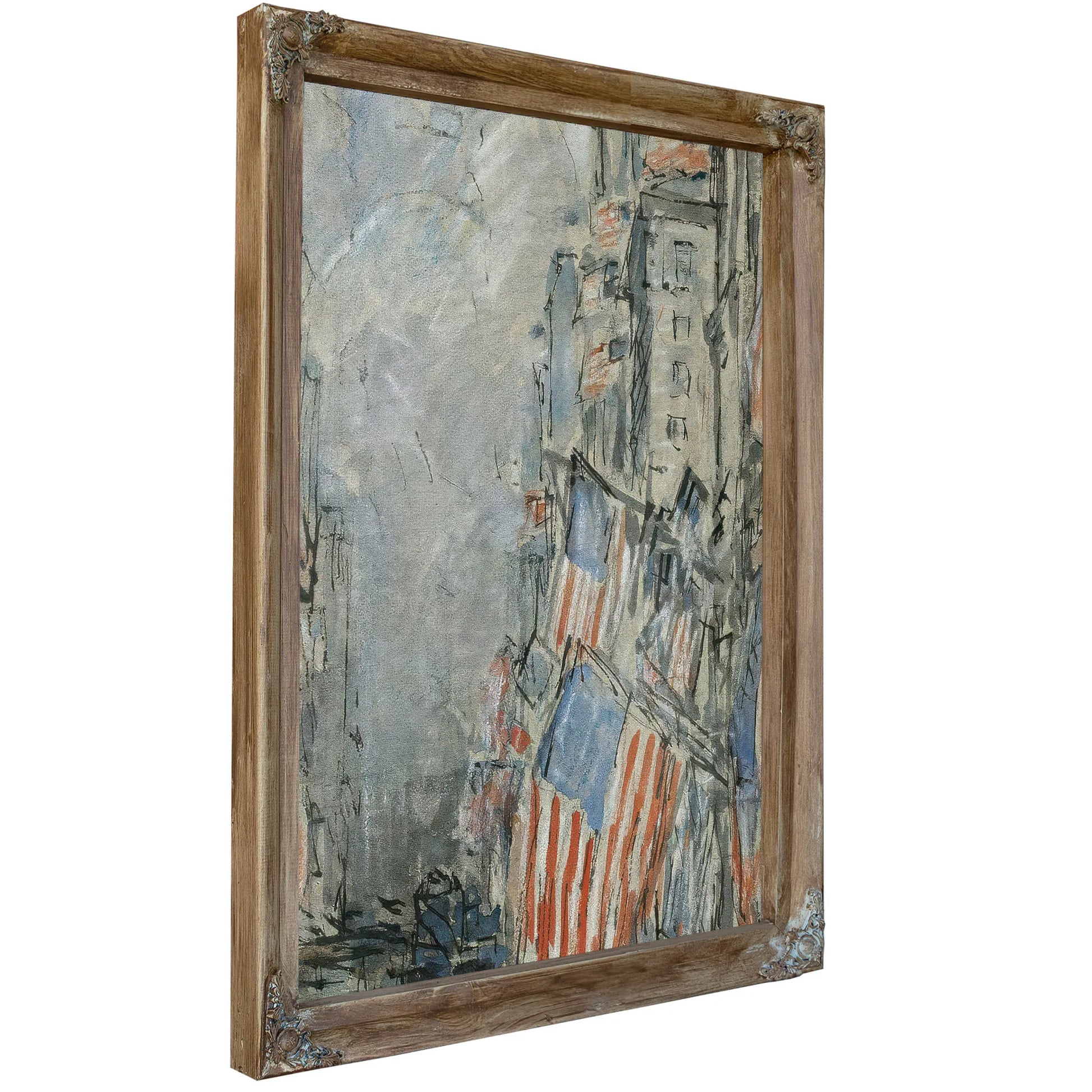 Flag Day, Fifth Avenue, July 4Th 1916 By Childe Hassam Fine Art Print