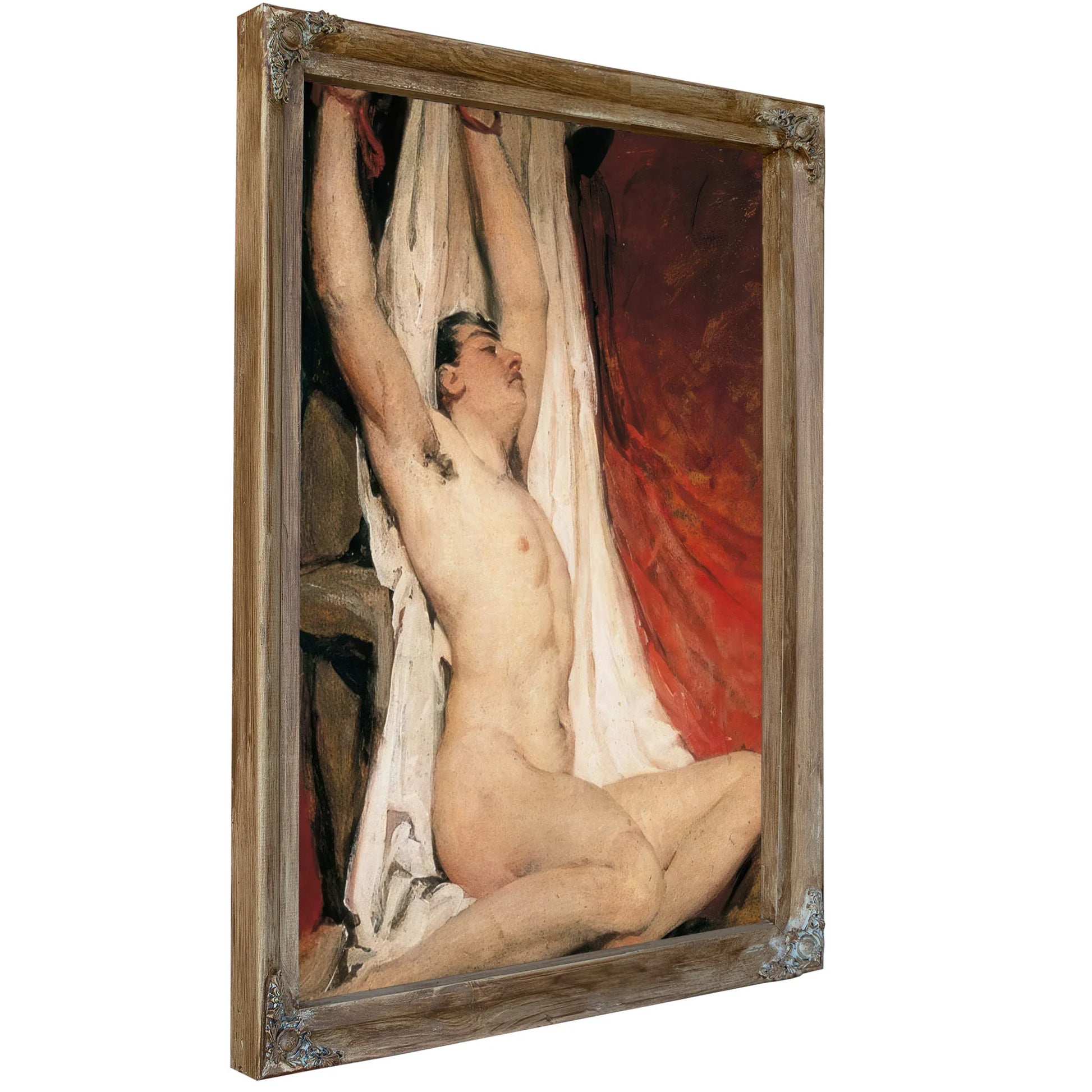 Male Nude by William Etty Fine Art Print