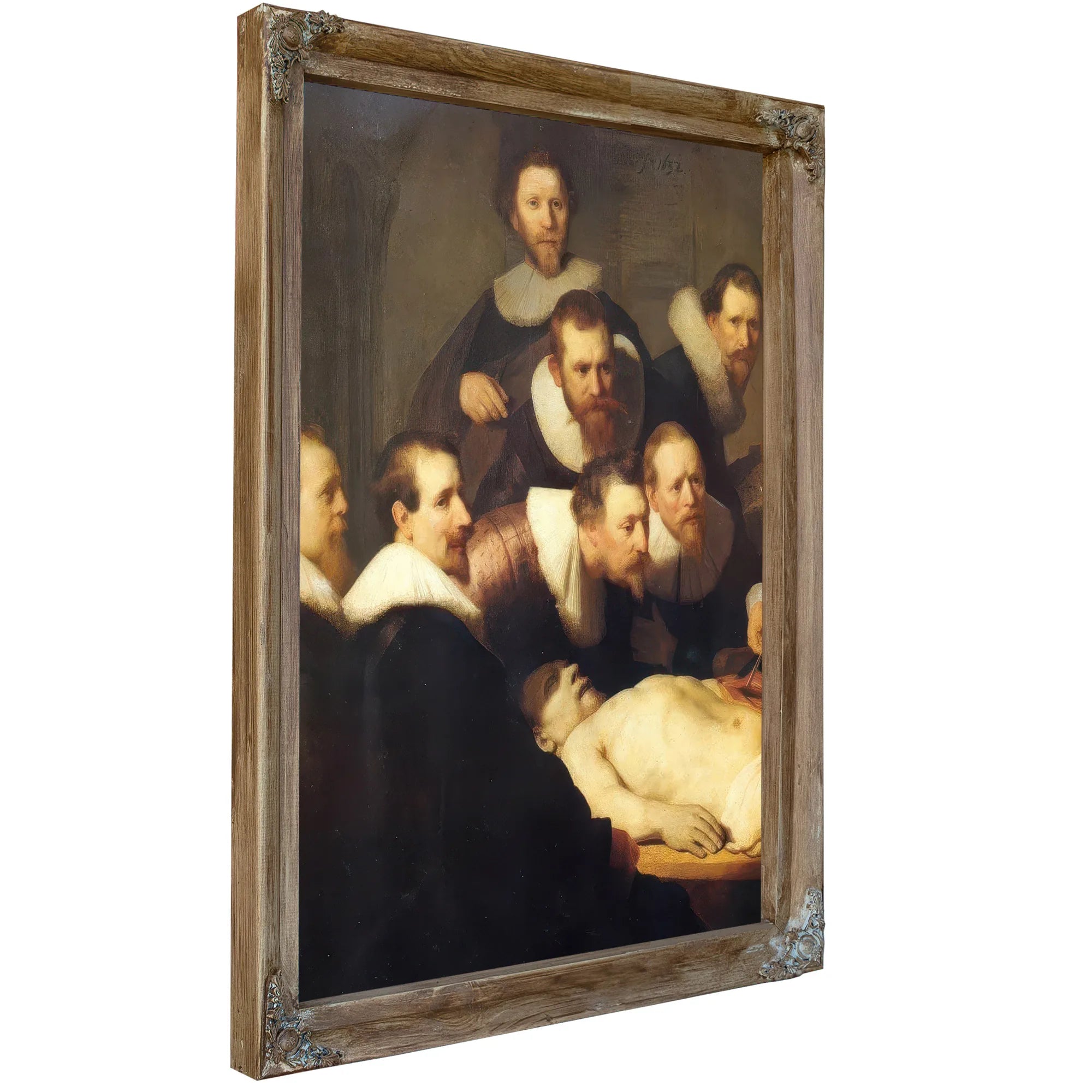 Doctor Nicolaes Tulp Demonstrating The Anatomy Of The Arm,1632 By Rembrandt Fine Art Print
