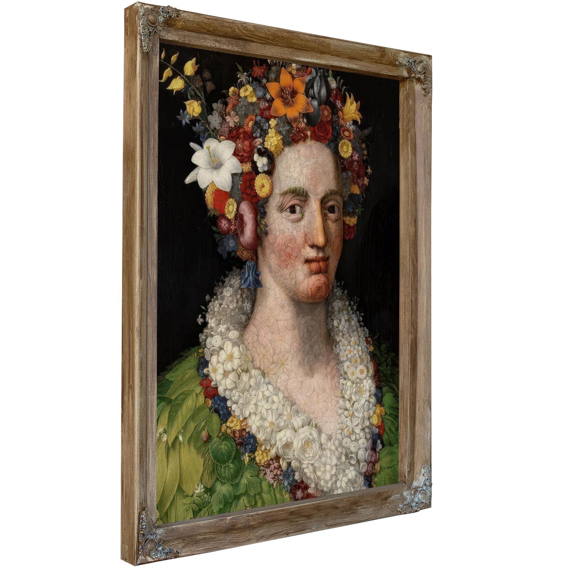 Flora 1589 By Giuseppe Arcimboldo Fine Art Print