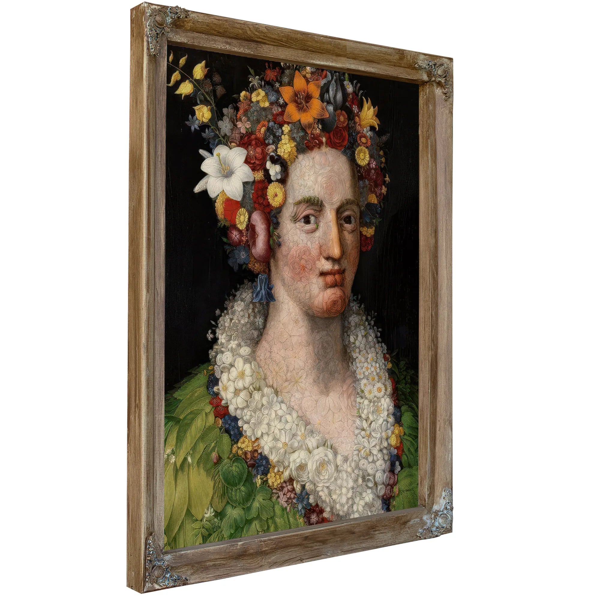 Flora 1589 By Giuseppe Arcimboldo Fine Art Print
