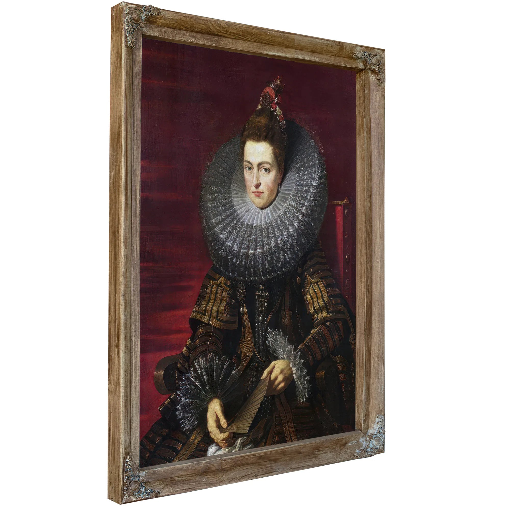 Infanta Isabella Clara Eugenia Regent Of The Netherlands By Peter Paul Rubens Fine Art Print