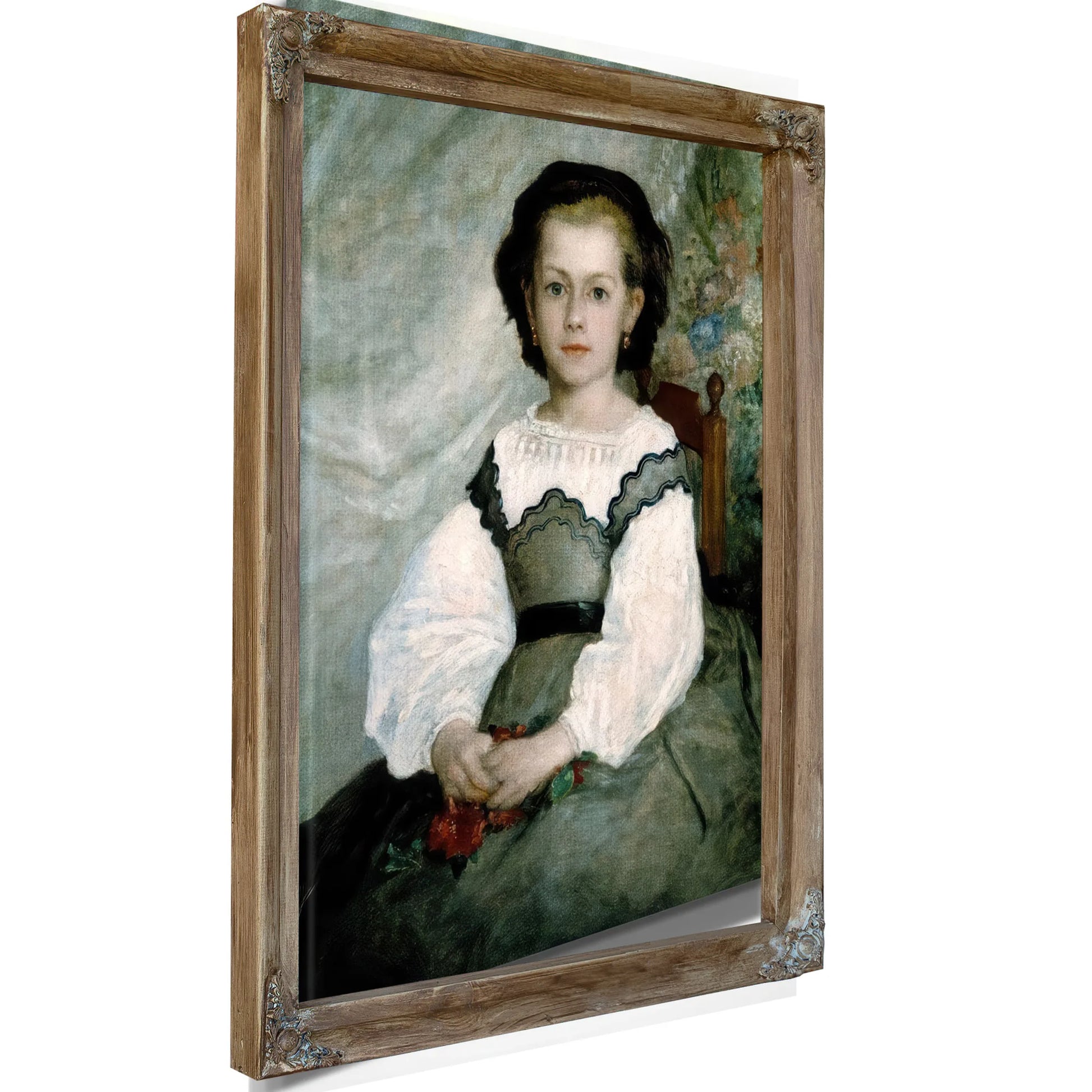 Romaine Lacaux By Pierre August Renoir Fine Art Print