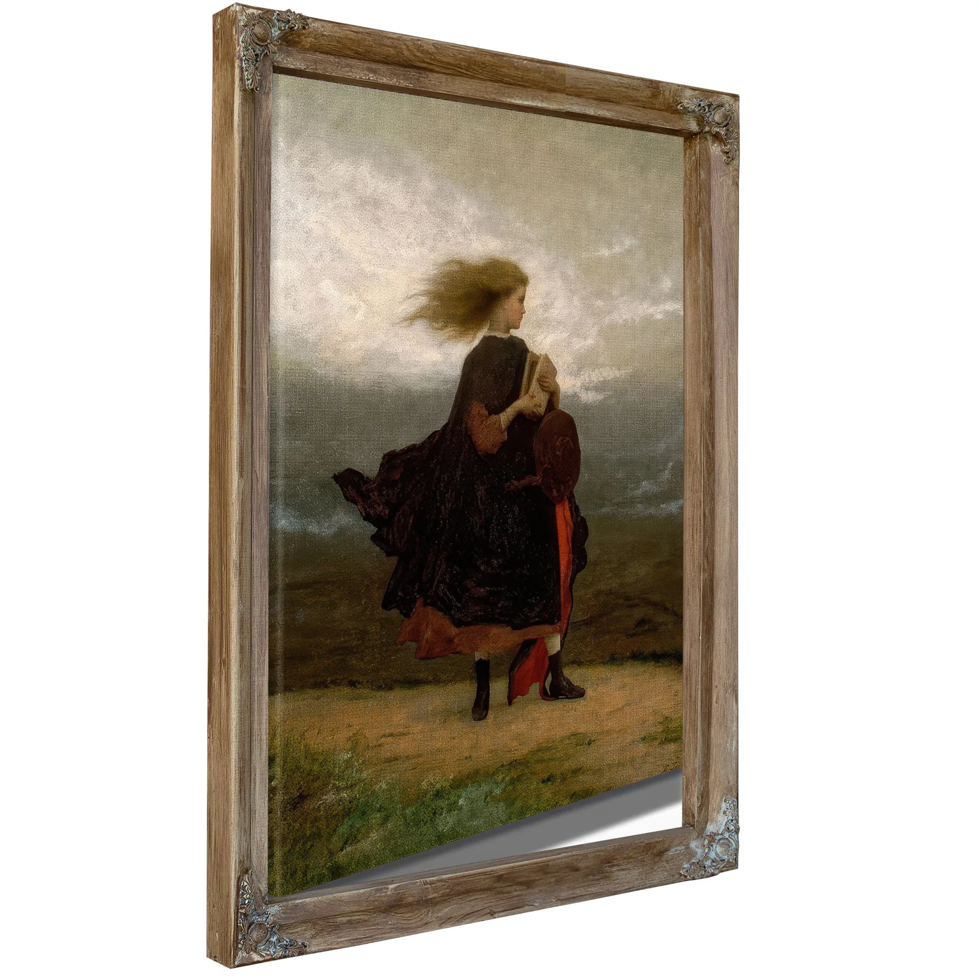 The Girl I Left Behind Me by Eastman Johnson Fine Art Print