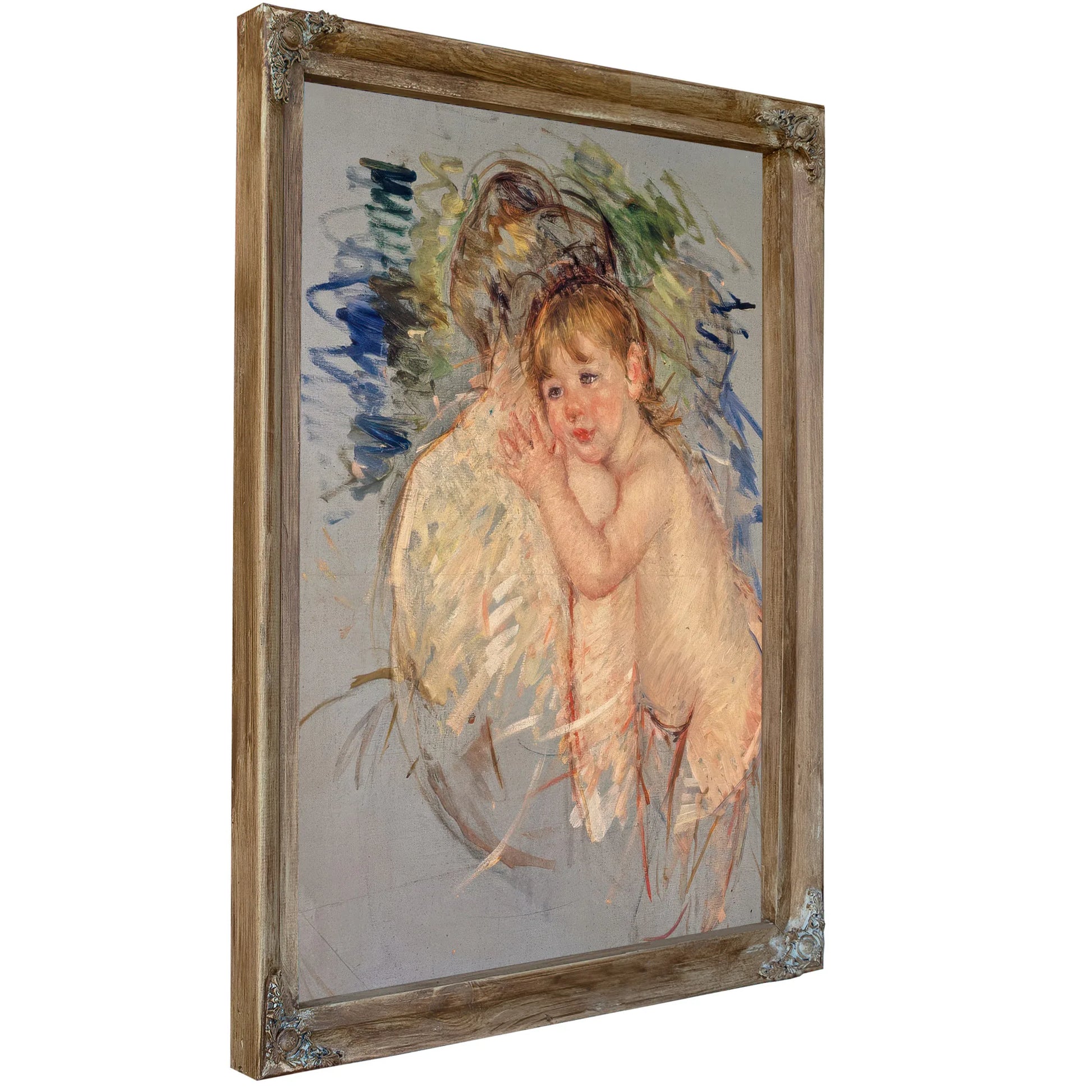 A Study For 'Le Dos Nu' By Mary Cassatt Fine Art Print