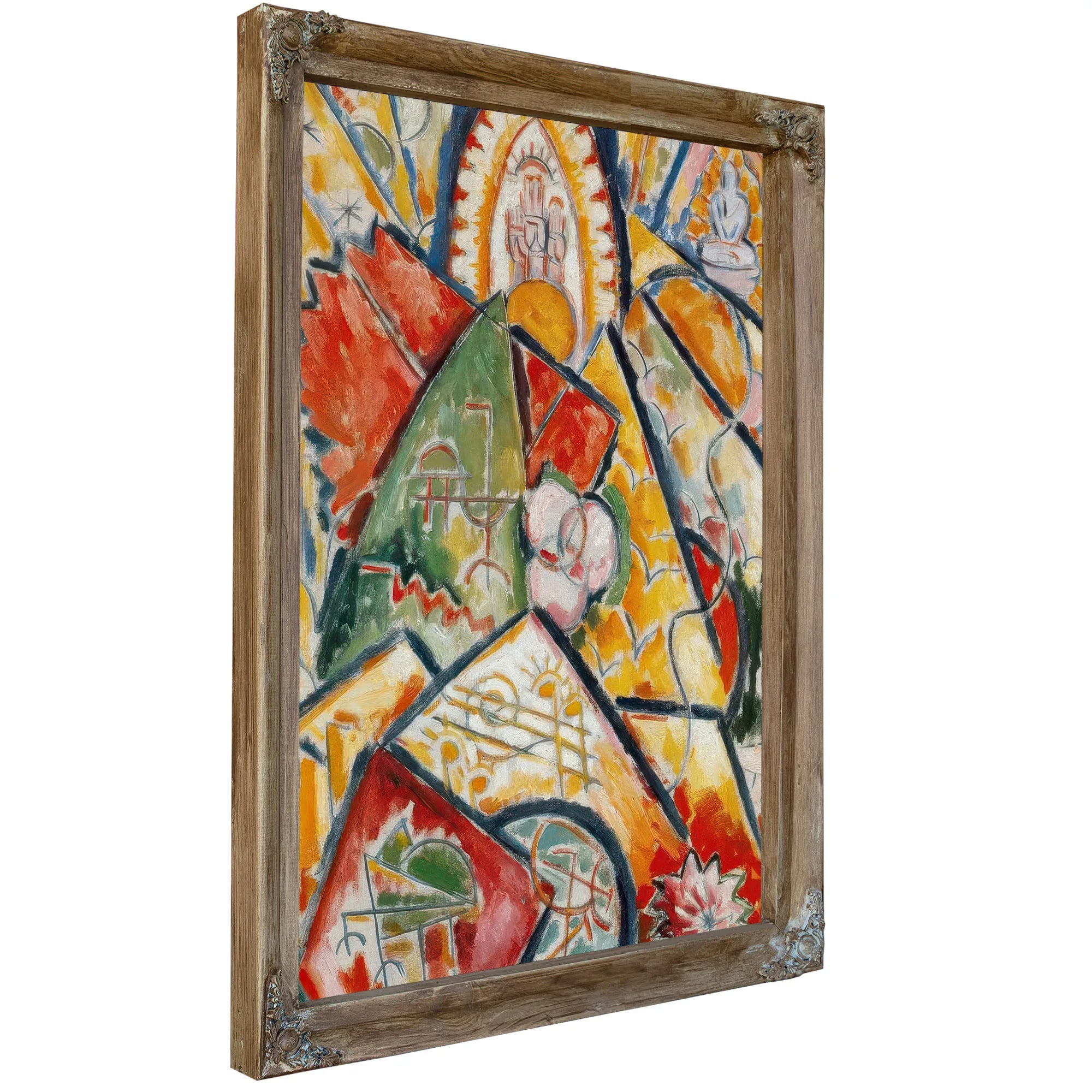 Musical Theme (Oriental Symphony) By Marsden Hartley Fine Art Print