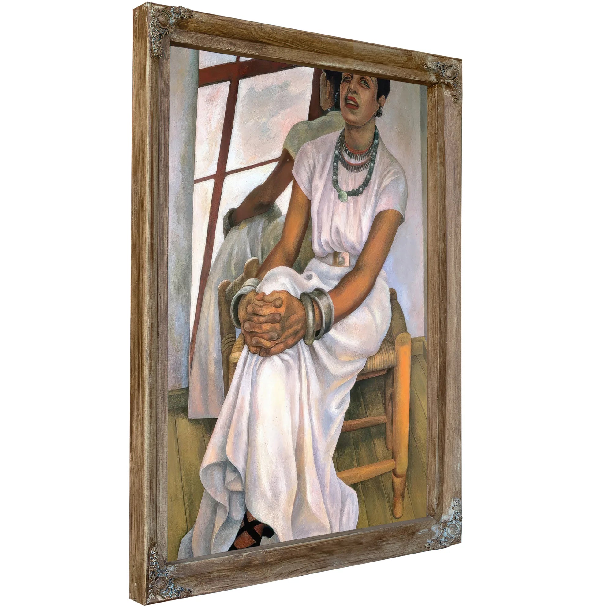 Portrait Of Lupe Marin By Diego Rivera Fine Art Print