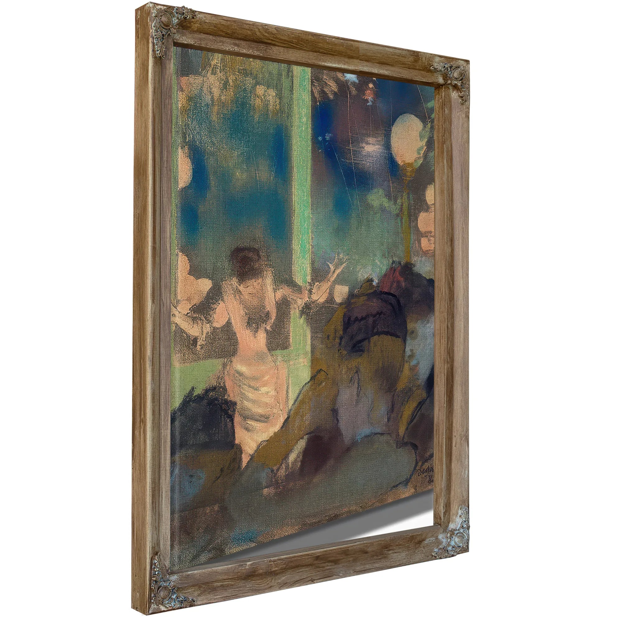 Mademoiselle Be Cat At The Cafe Des Ambassadeurs 1 1 By Edgar Degas Fine Art Print