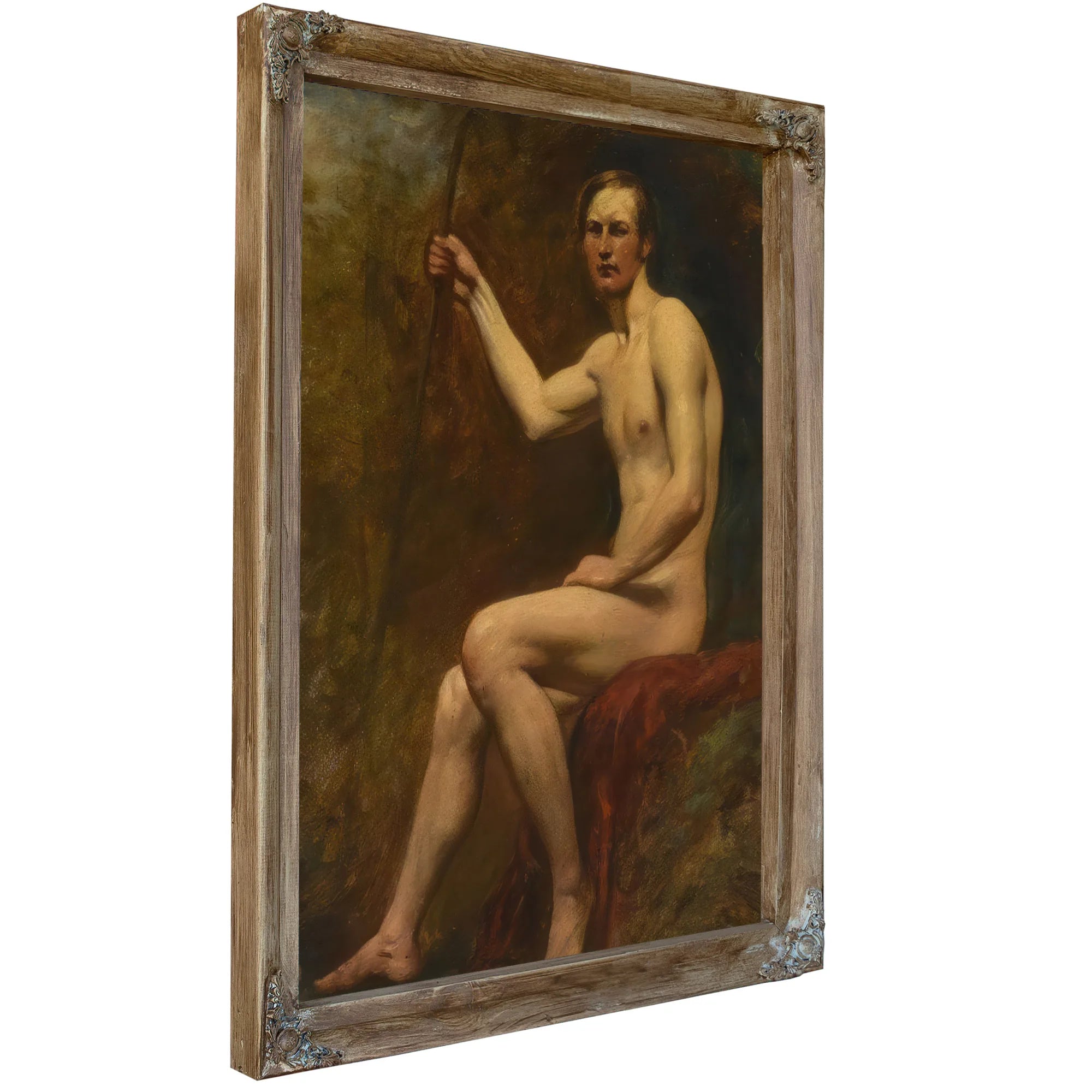 Guardsman Higgins By William Etty Fine Art Print