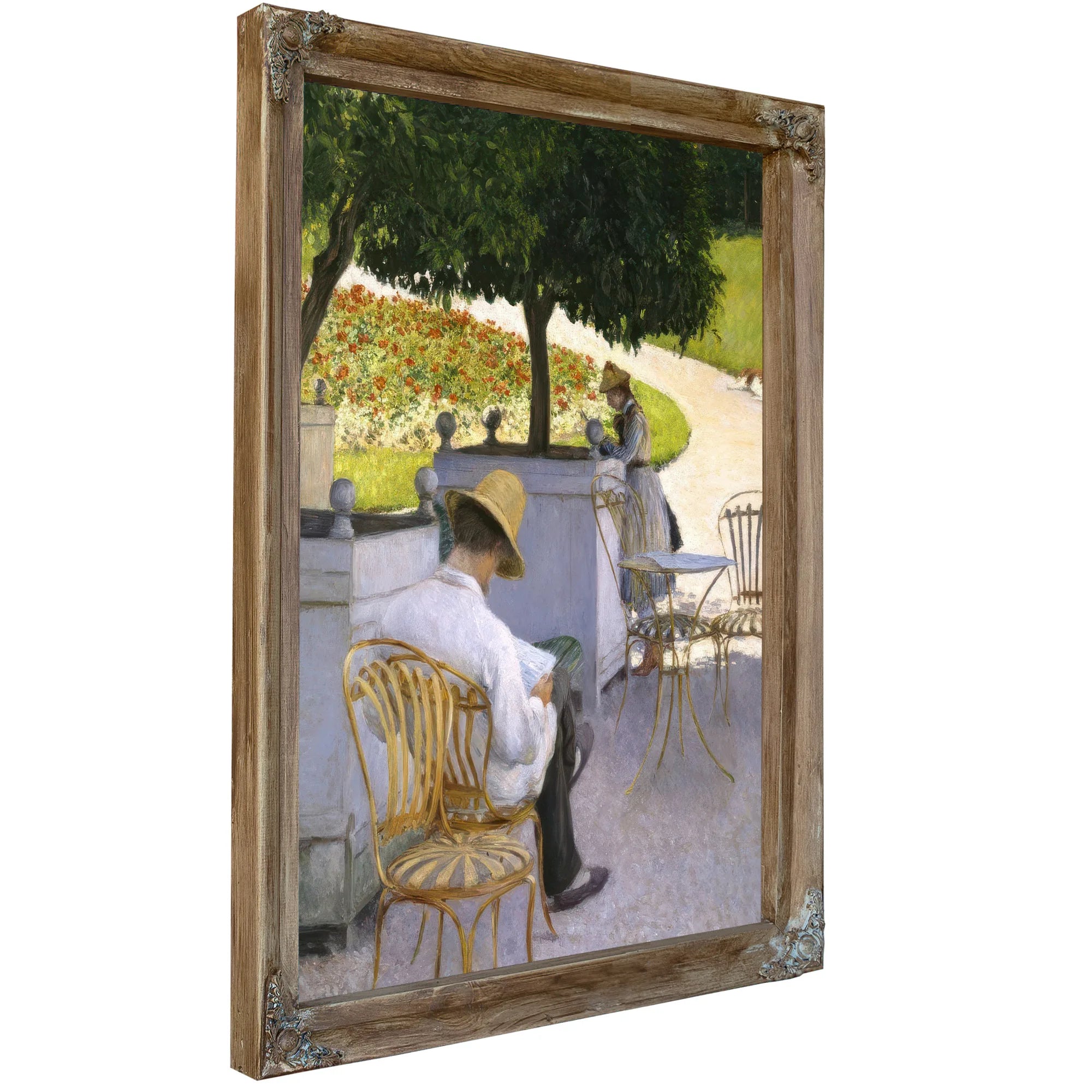 The Orange Trees By Gustave Caillebotte Fine Art Print
