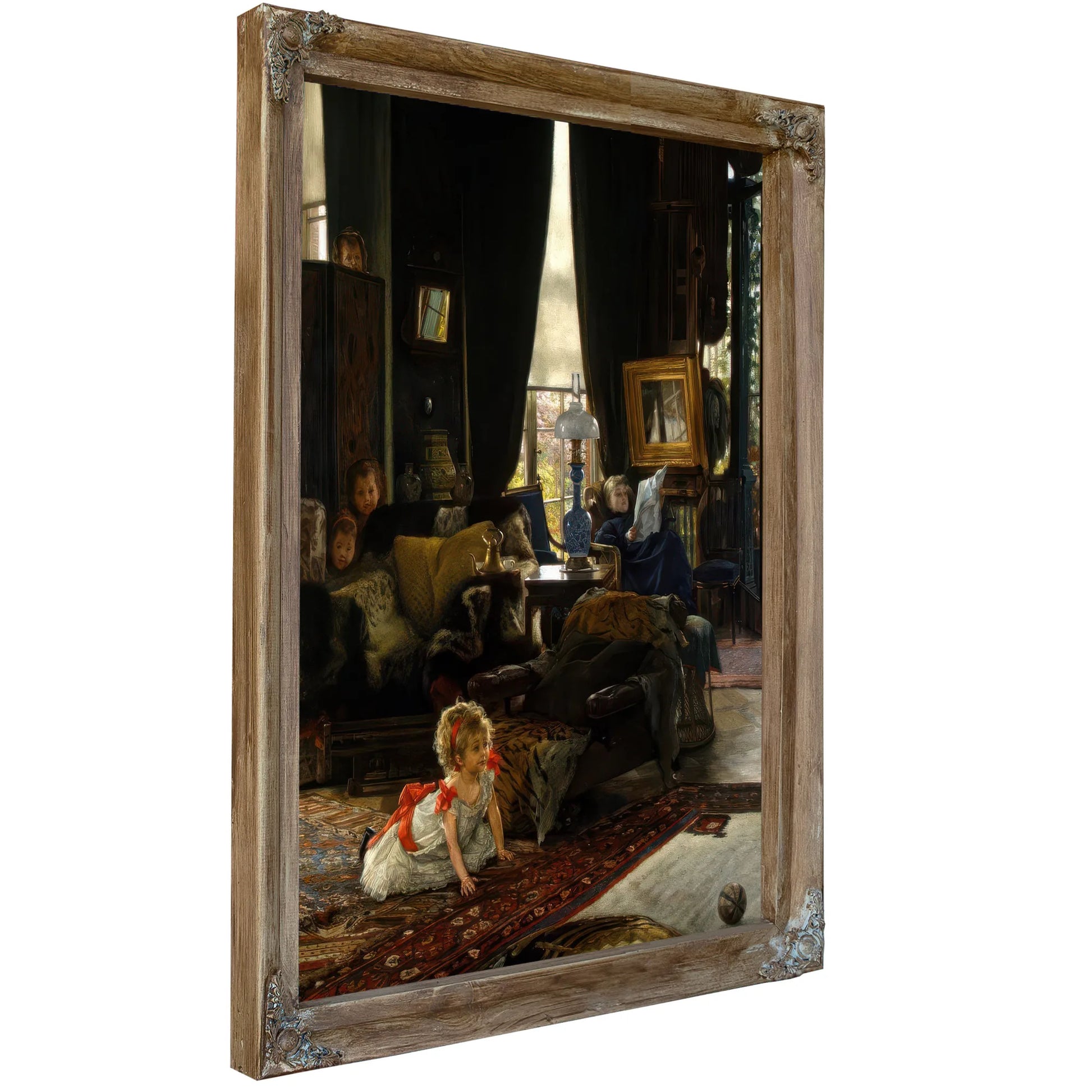 Hide And Seek By James Tissot Fine Art Print