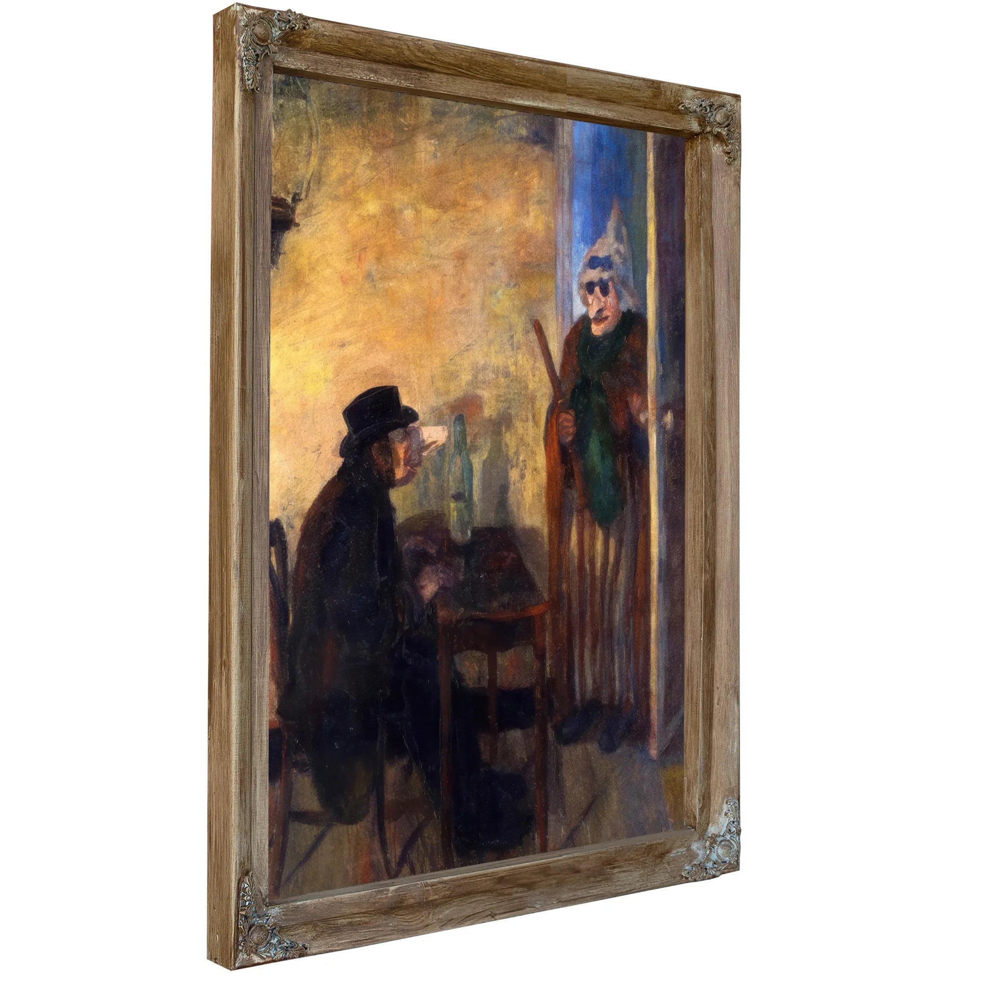 The Scandalized Masks By James Ensor Fine Art Print
