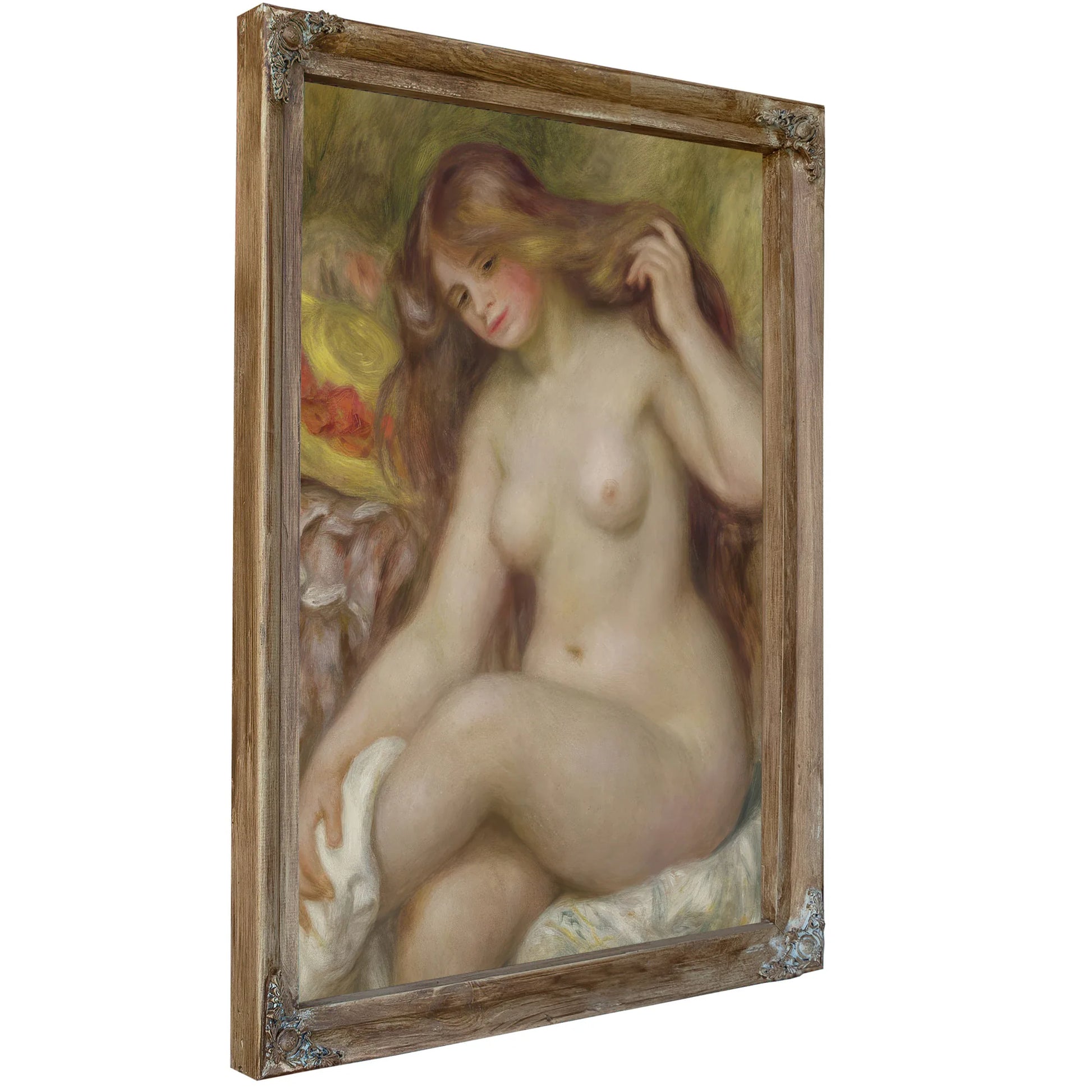 Bather By Pierre Auguste Renoir Fine Art Print
