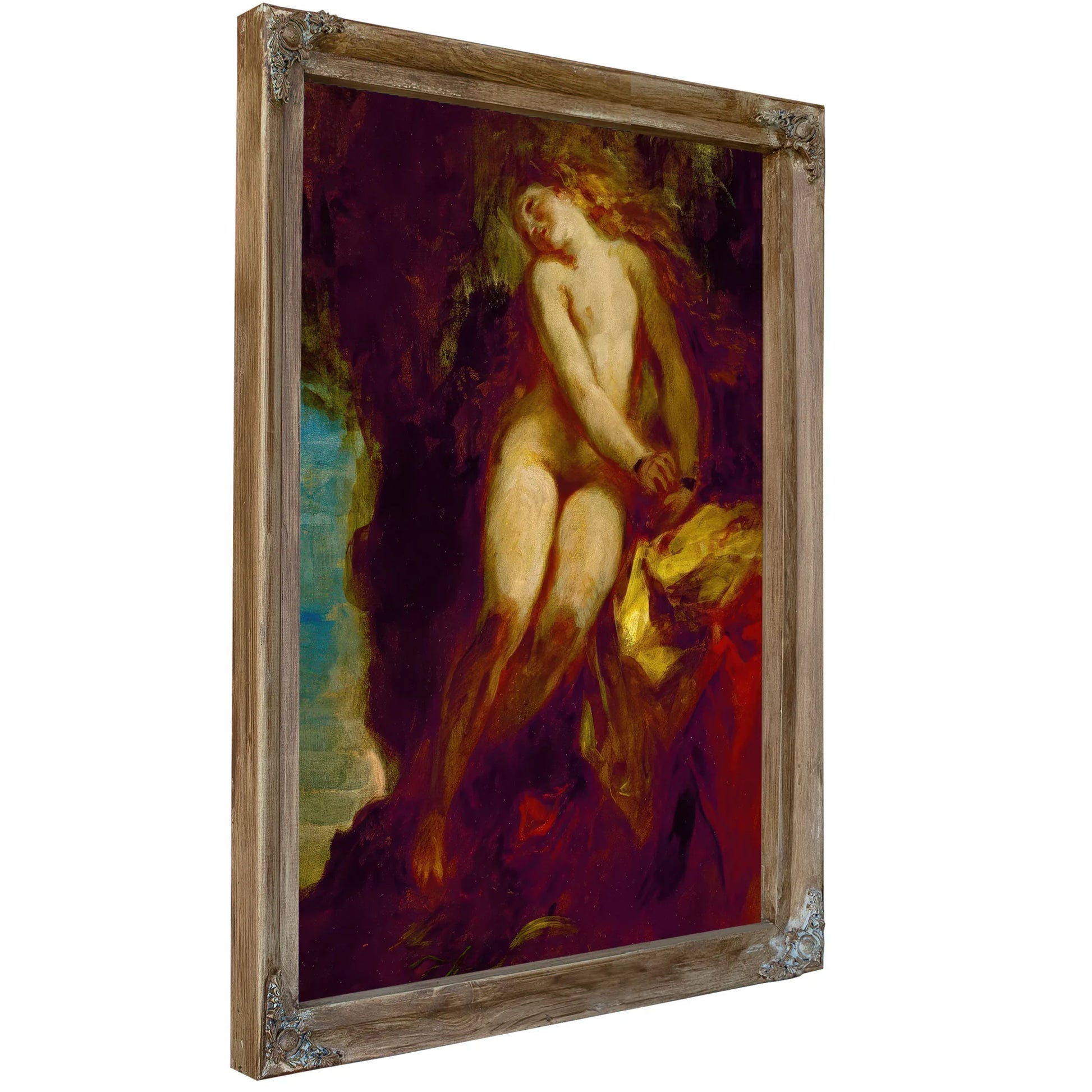 Andromeda By Ferdinand Victor Eugene Delacroix Fine Art Print
