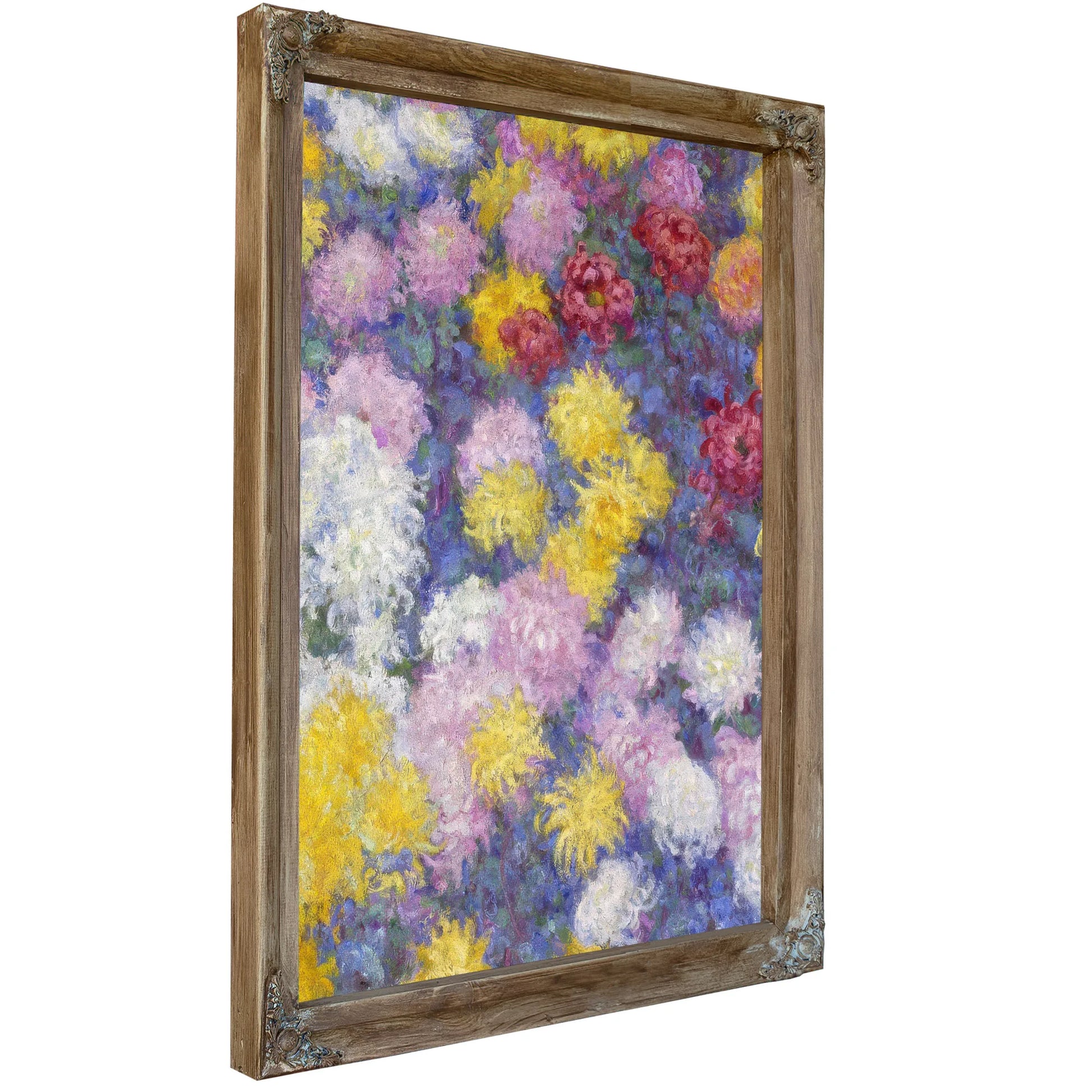 Chrysanthemums By Claude Monet Fine Art Print