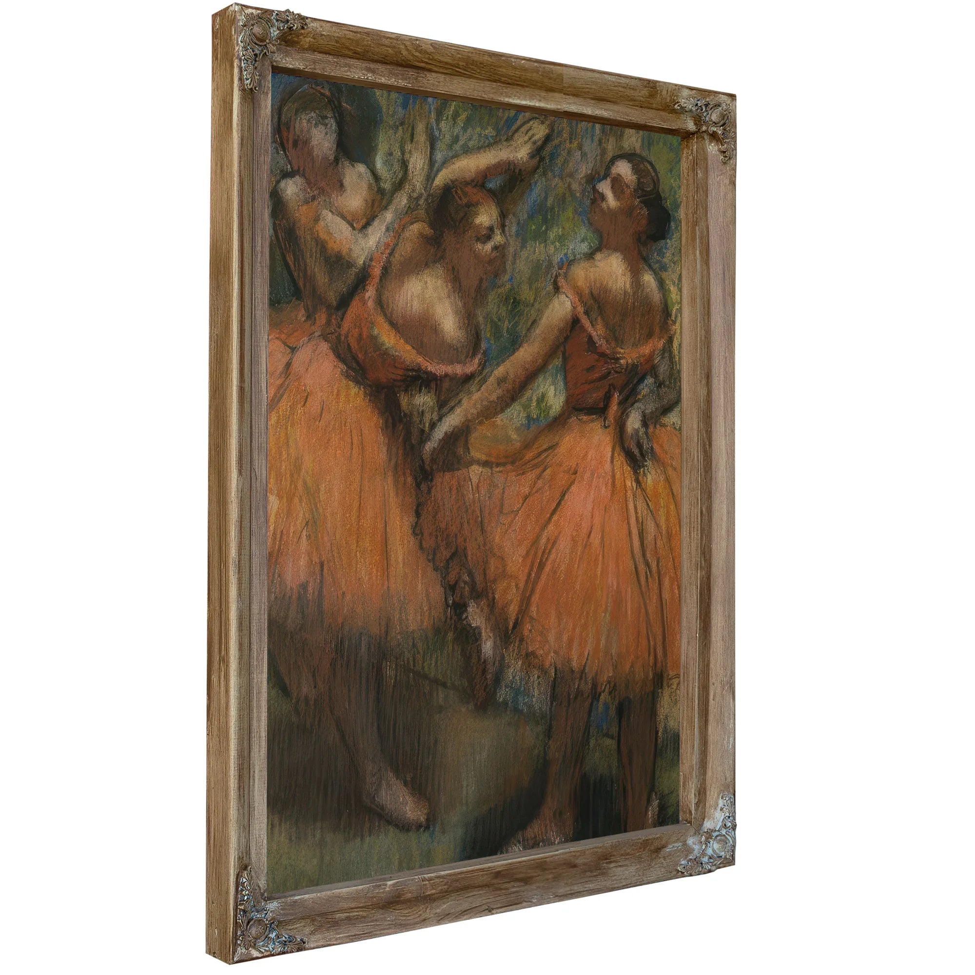 Les Jupes Rouge (The Red Skirts) By Edgar Degas Fine Art Print