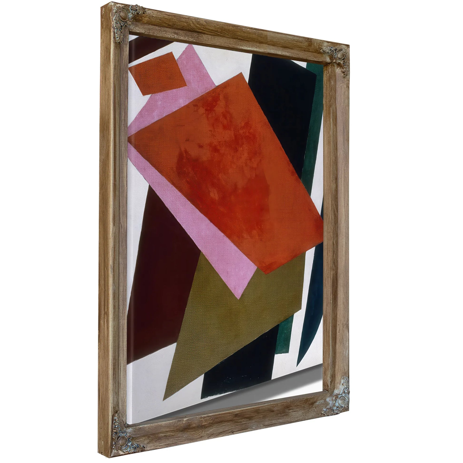 Painterly Architectonics 1917 107 X 88 Cm Krasnodar District Kovalenko Art Museum By Liubov Popova Fine Art Print