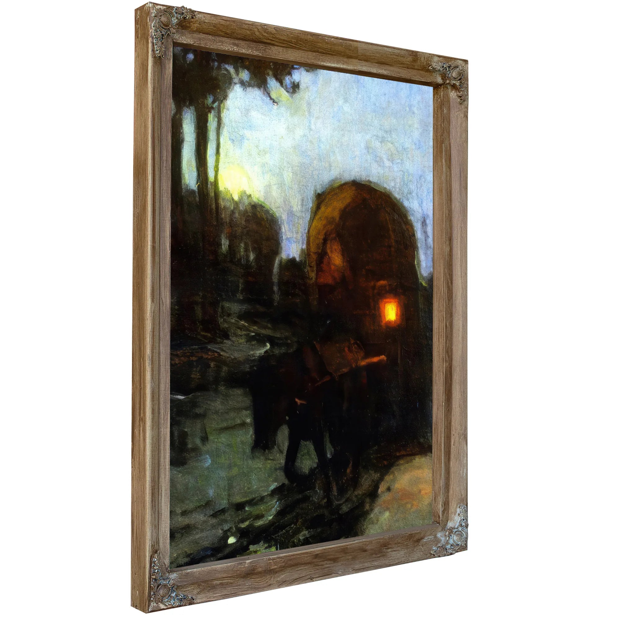 Return At Night From The Market By Henry Ossawa Tanner Fine Art Print