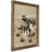 Frederic Remington Days On The Range Hands Up by Frederic Remington