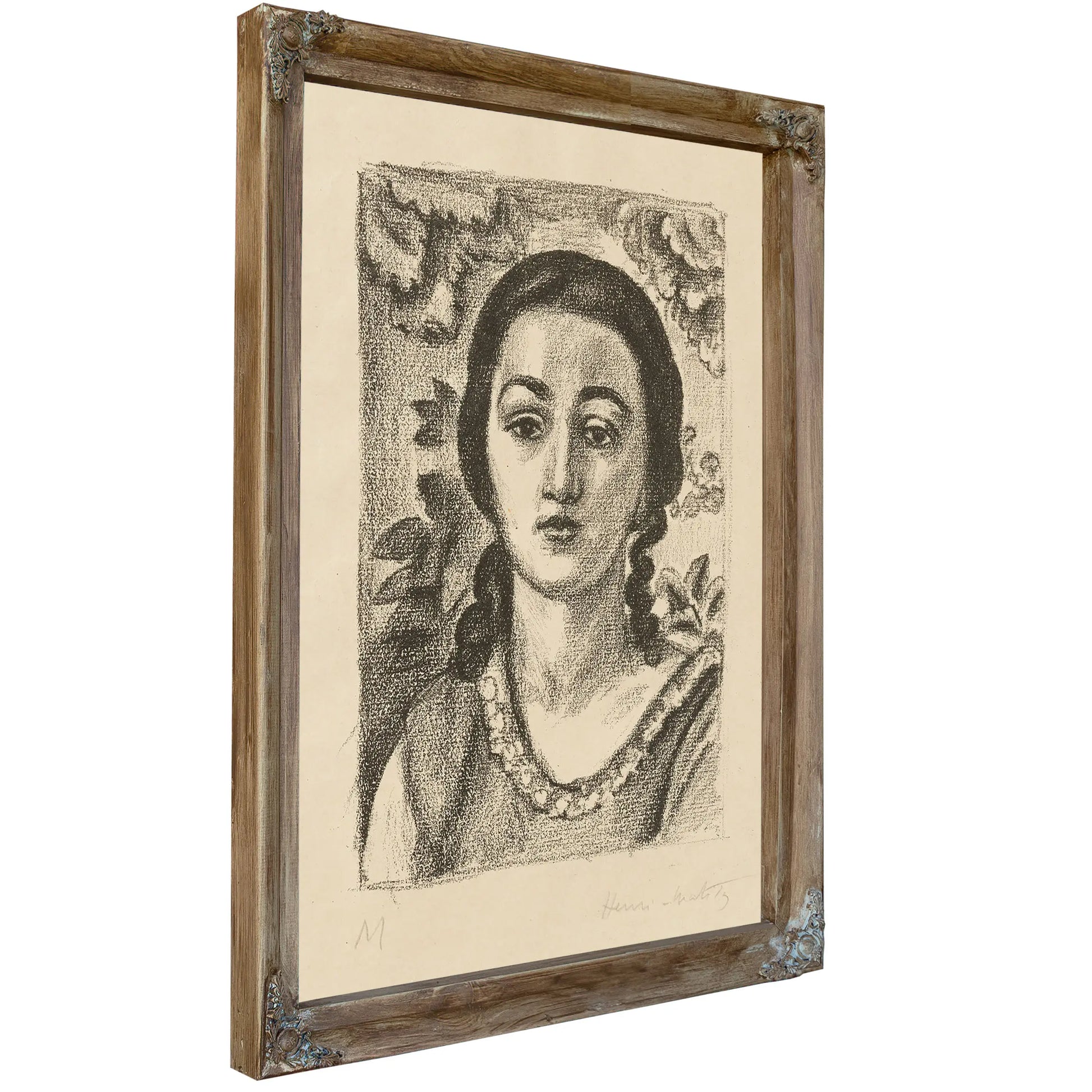 Jeune Femme Au Collier De Perles by Henri Matisse