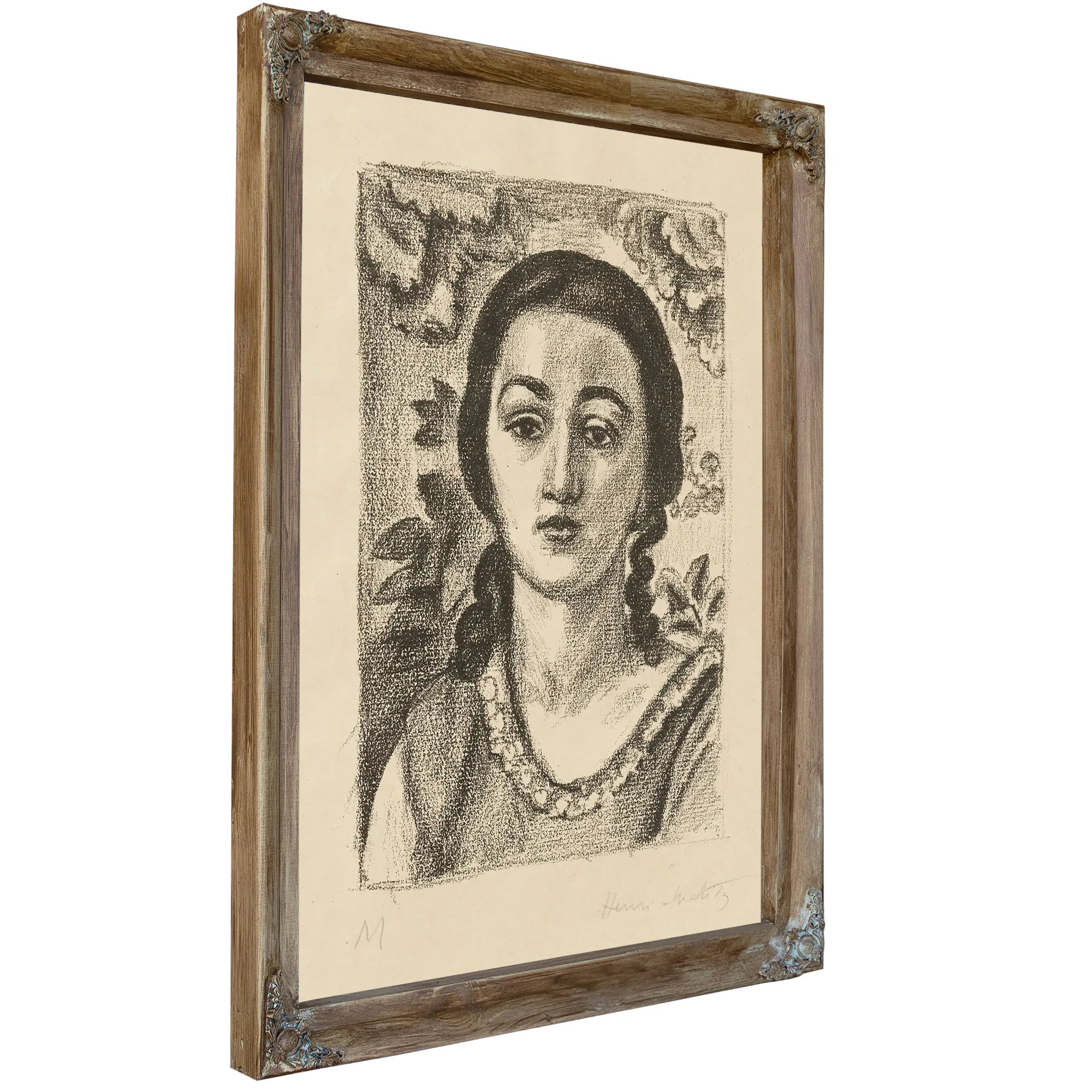 Jeune Femme Au Collier De Perles by Henri Matisse