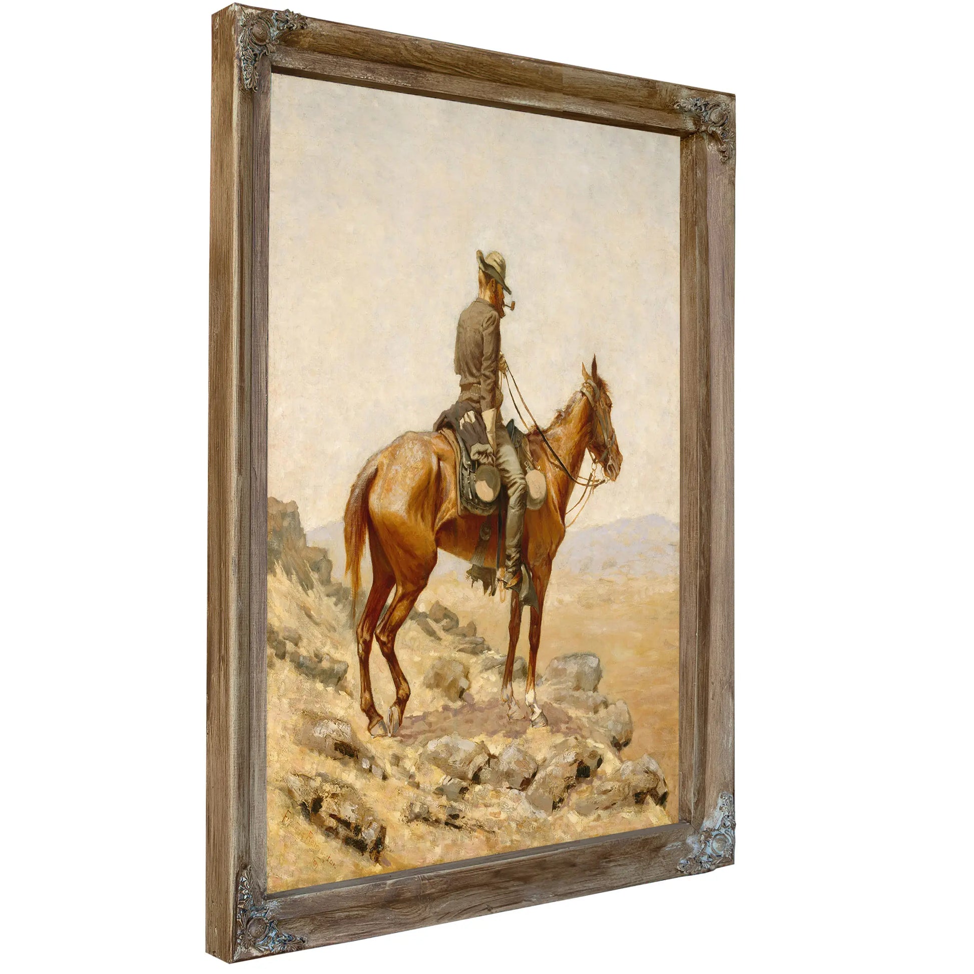 The Lookout A by Frederic Remington