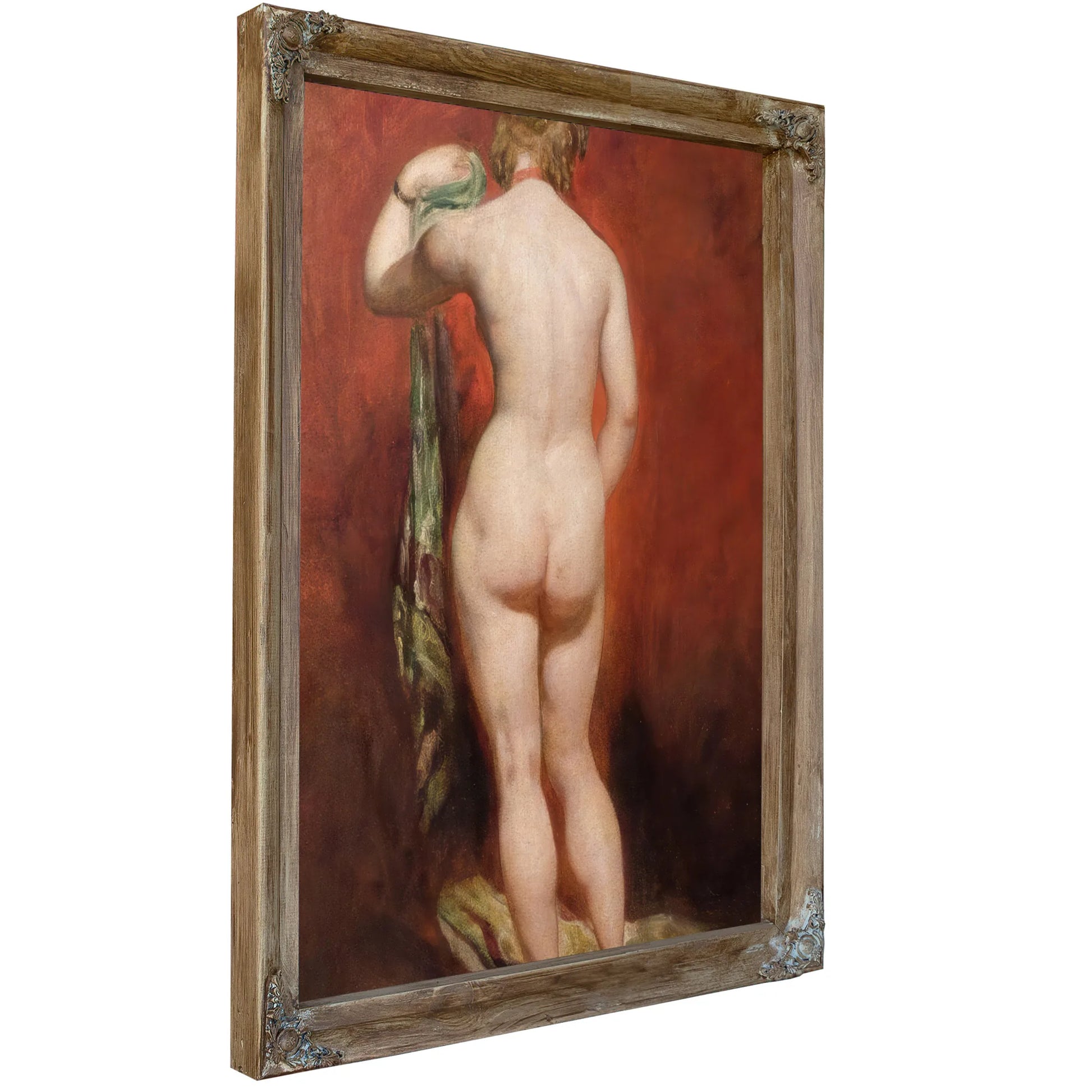 Standing Female Nude By William Etty Fine Art Print