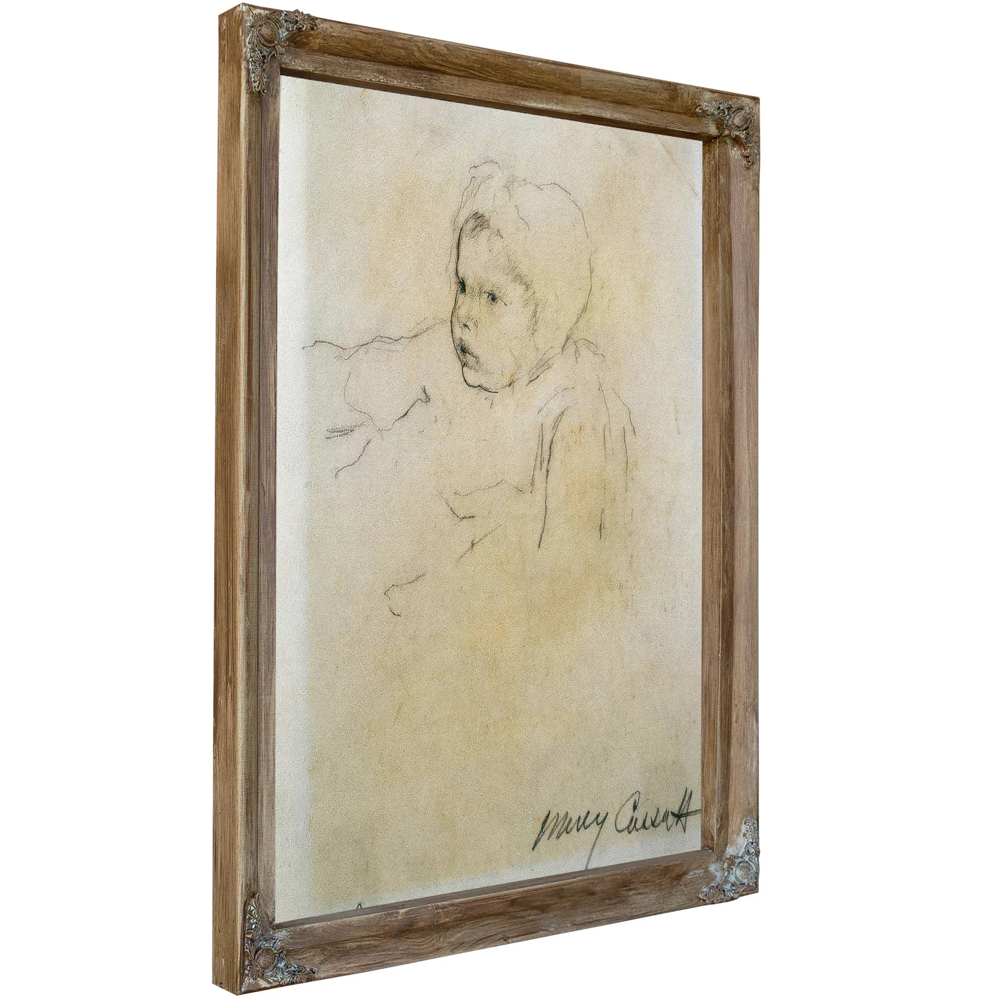 Baby By Mary Cassatt Fine Art Print