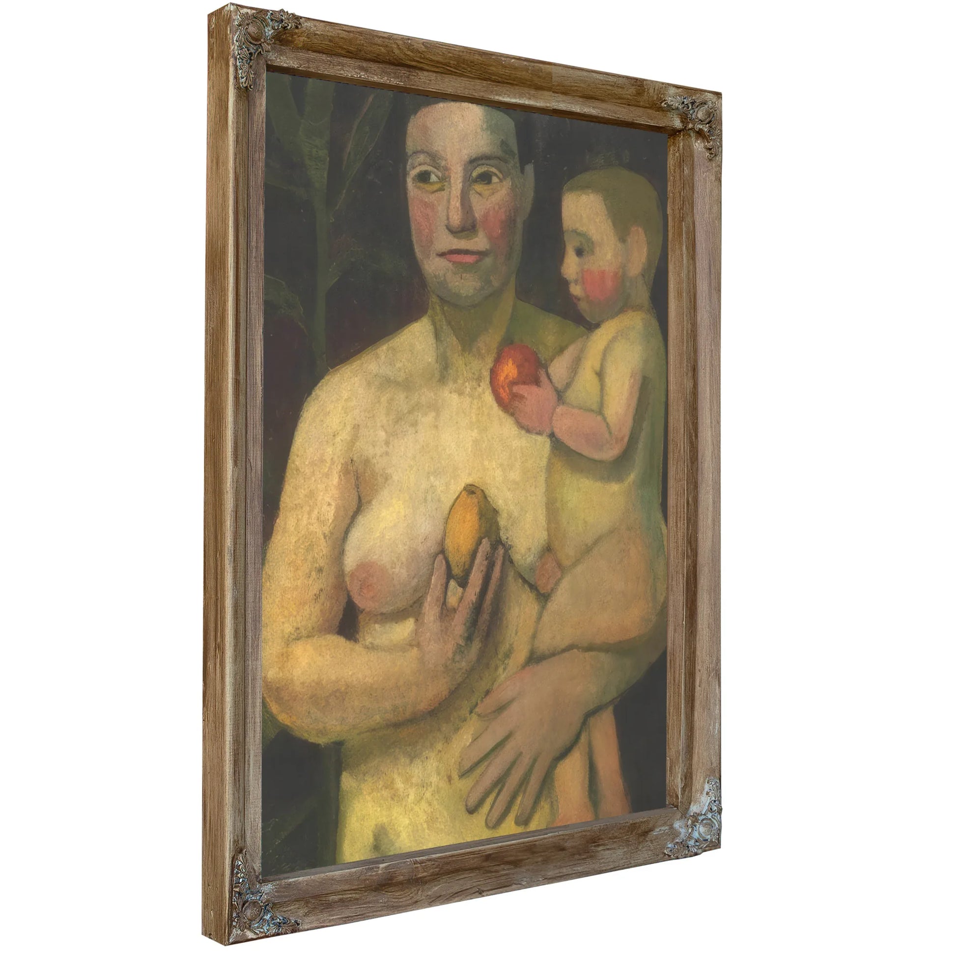 Mother And Child By Paula Modersohn Becker Fine Art Print