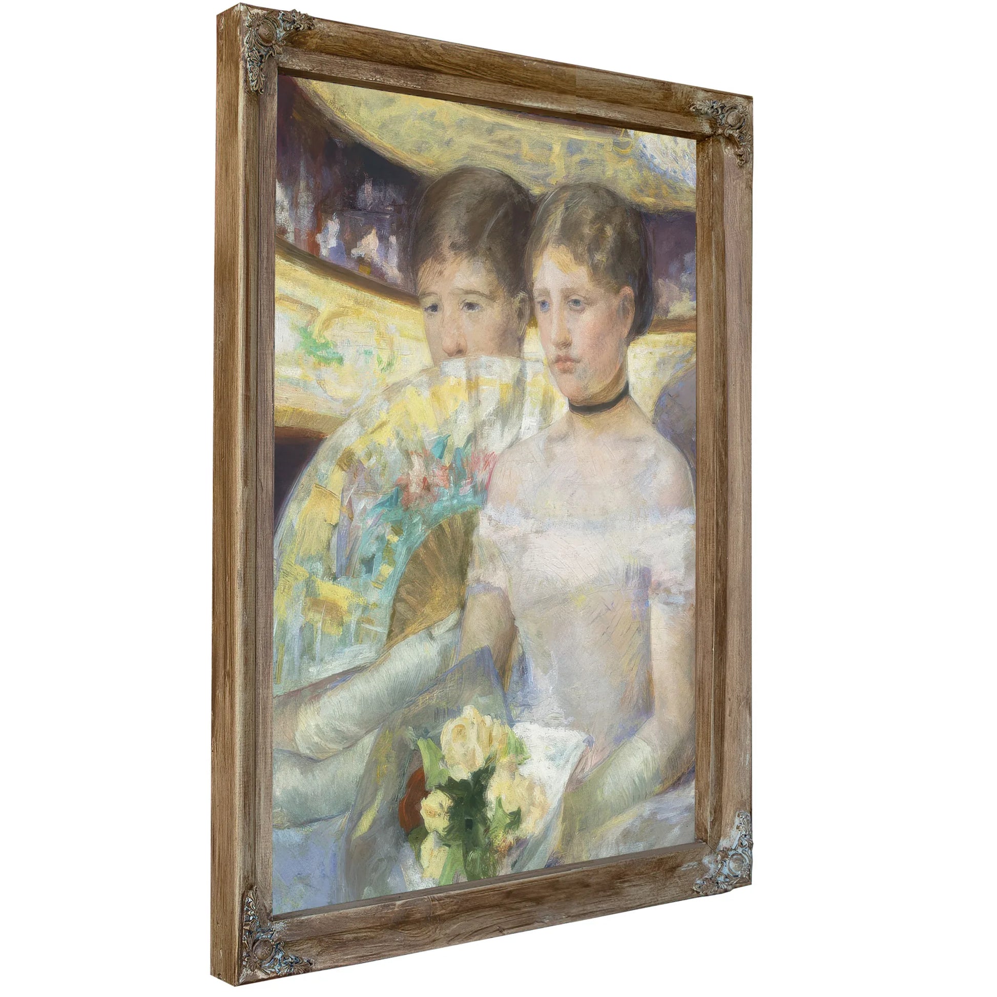 The Loge By Mary Cassatt Fine Art Print