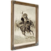 Toro Toro An Old Time Californian Vaquero After A Wild Steer by Frederic Remington