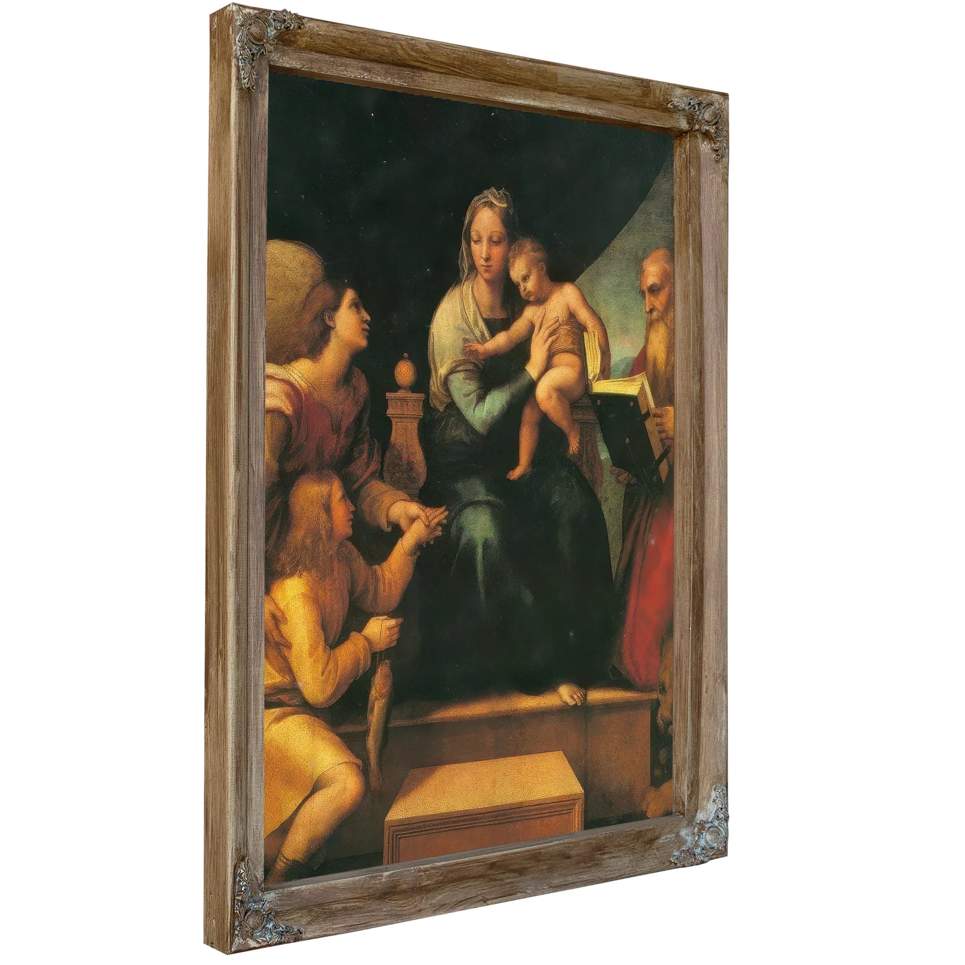 Madonna Della Sedia By Raphael Fine Art Print
