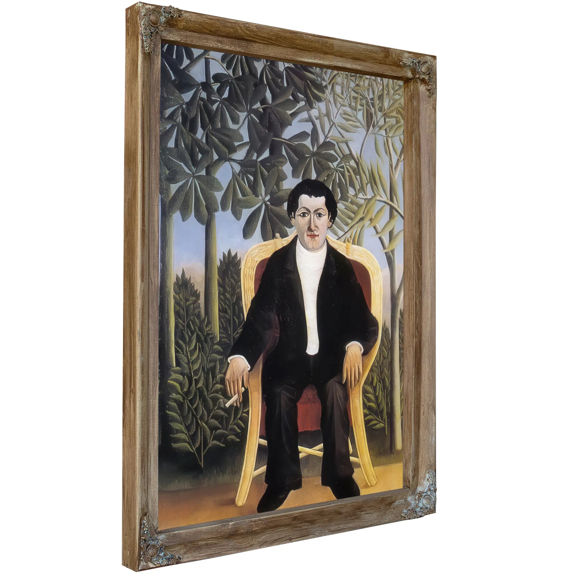 Portrait Of Joseph Brummer1909 By Henri Rousseau Fine Art Print