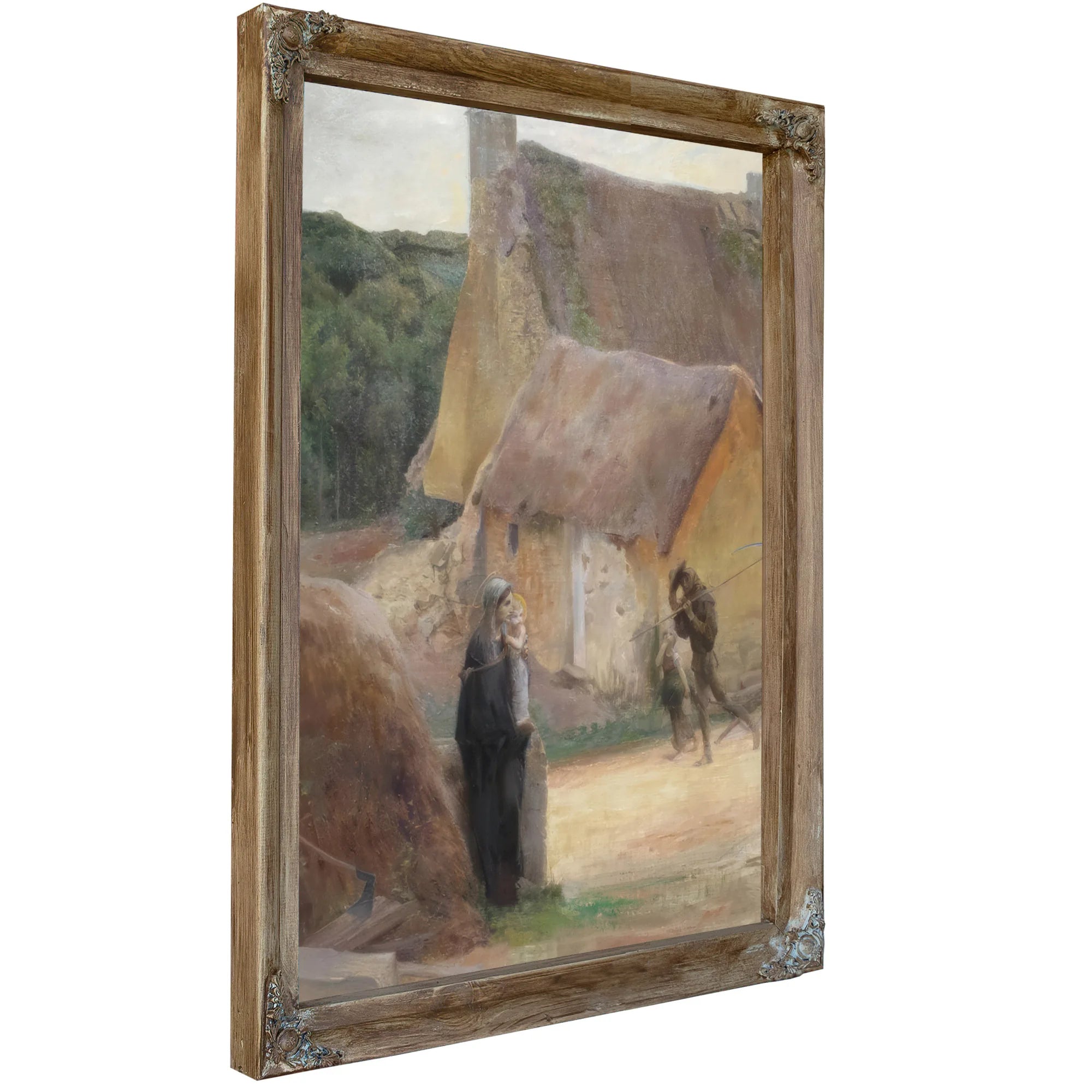 Hail Mary By Luc Olivier Merson Fine Art Print