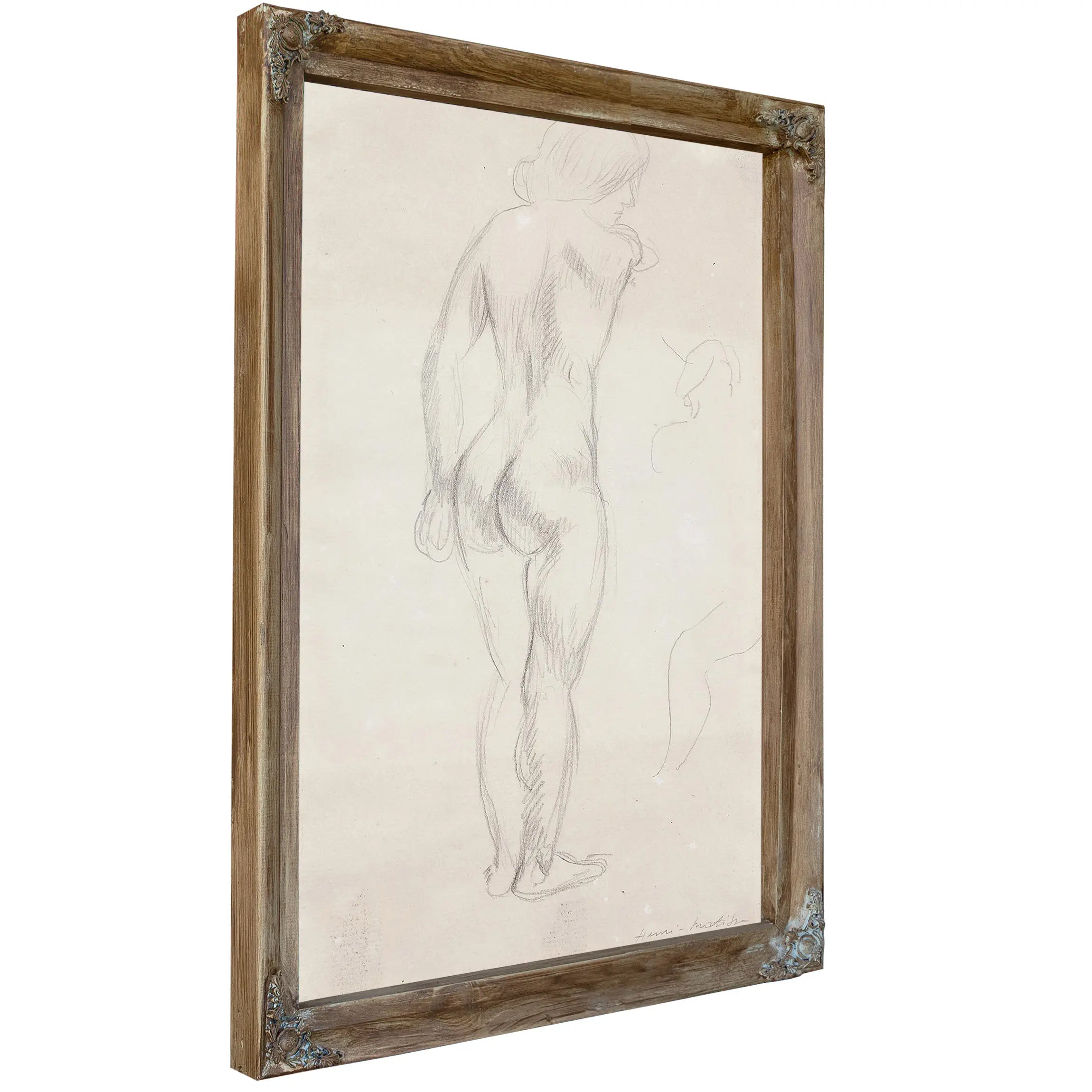 Standing Nude Back View (Nu Debout De Dos) by Henri Matisse