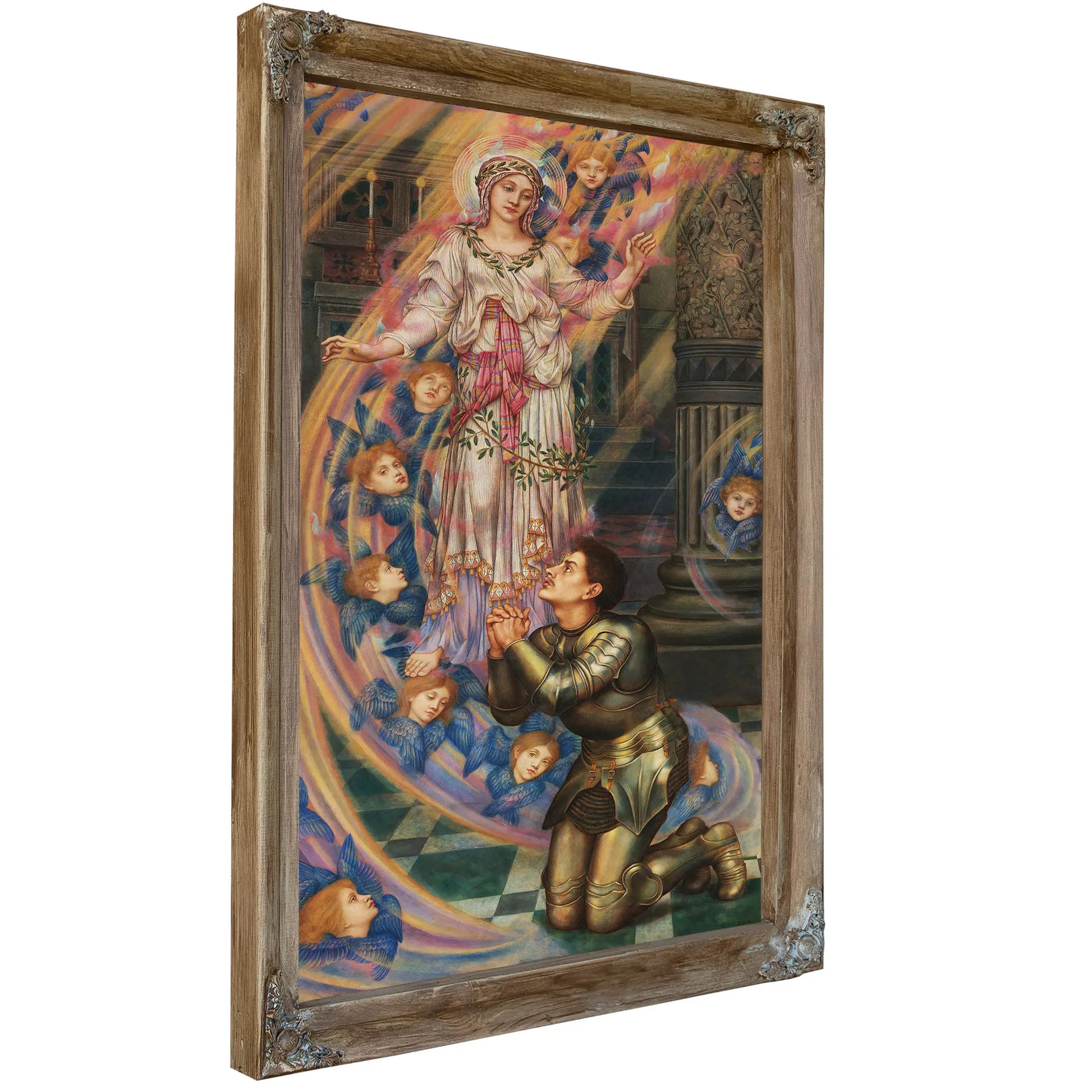 Our Lady Of Peace by Evelyn De Morgan