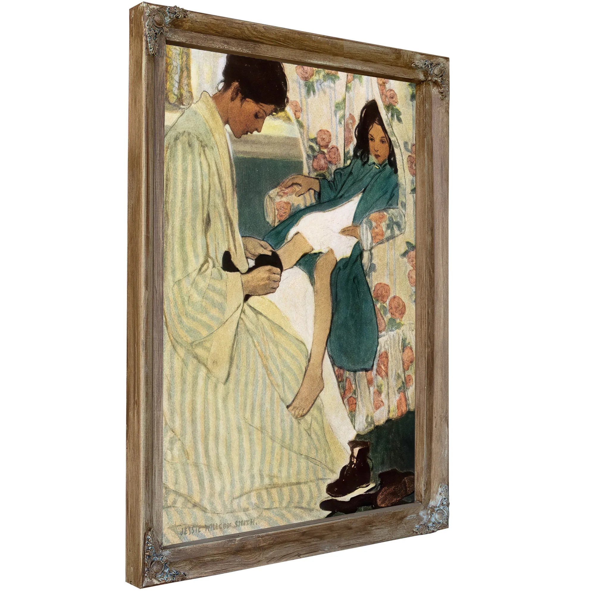 A Mothers Day Illustrated By Jessie Willcox Smith Fine Art Print