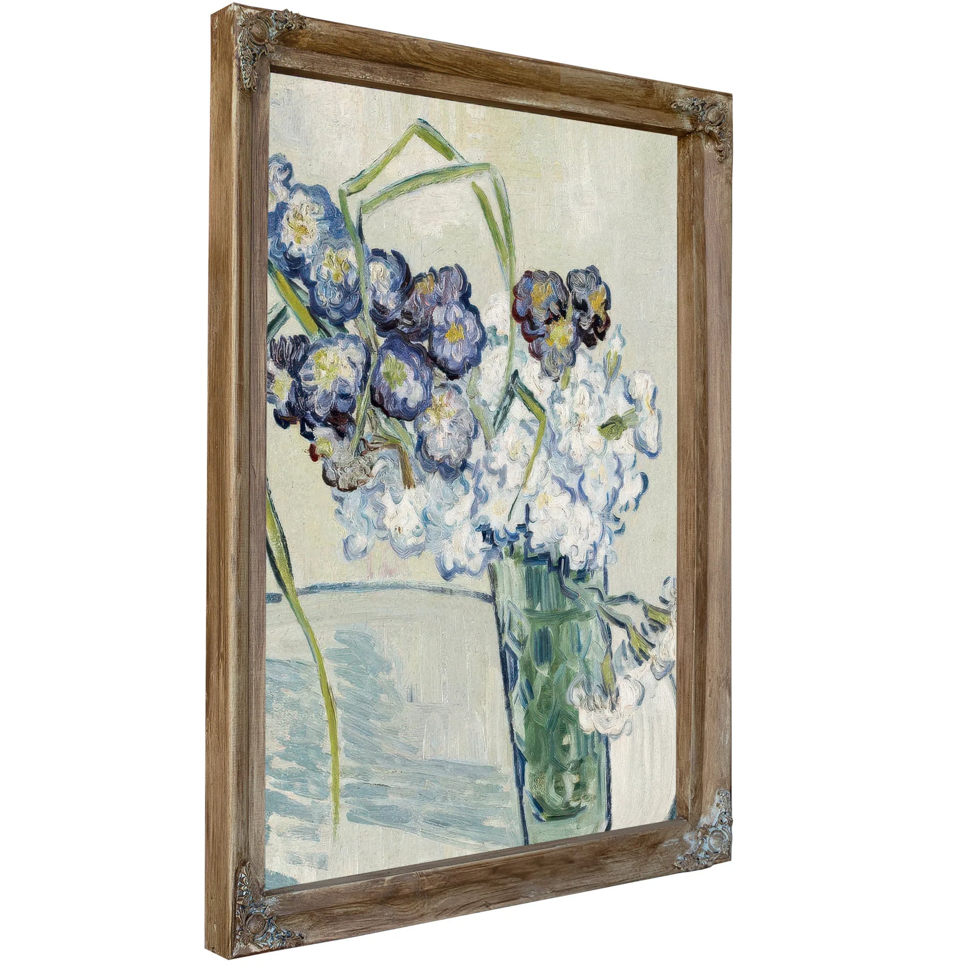Still Life Vase Of Carnations By Vincent Van Gogh Fine Art Print