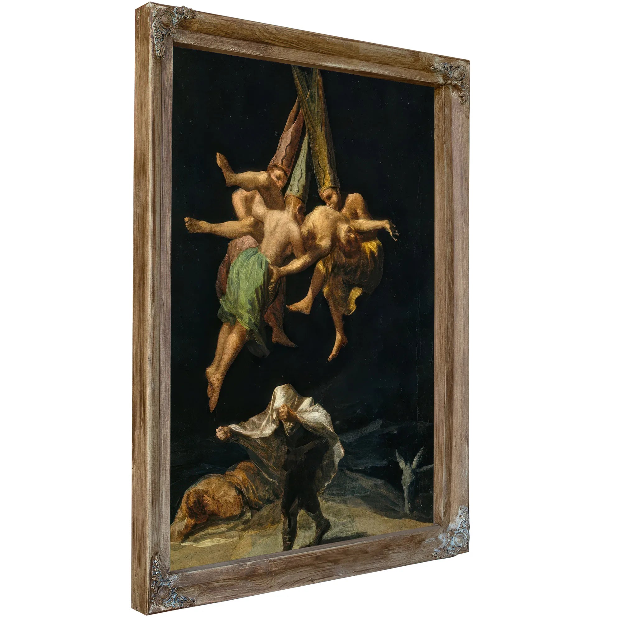 The Witches Flight By Francisco De Goya Fine Art Print