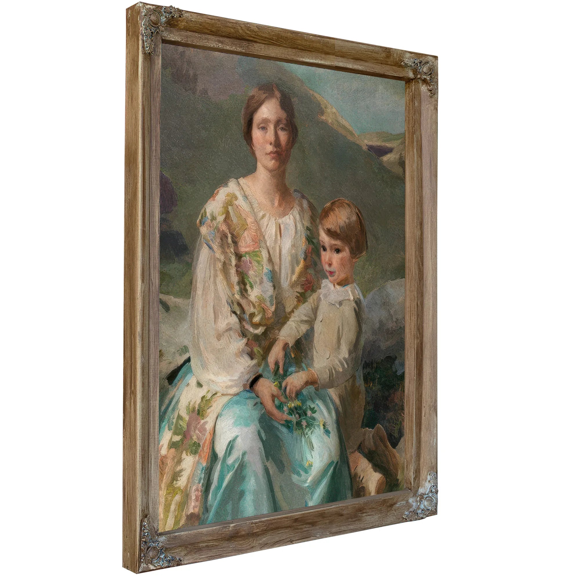 Mrs James Blathwaite Drinker And Her Son 1922 By Cecilia Beaux Fine Art Print