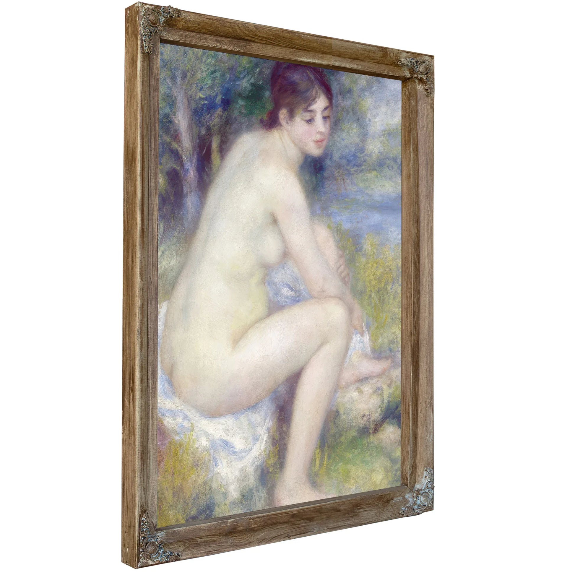 Nude In A Landscape 1 By Pierre Auguste Renoir Fine Art Print