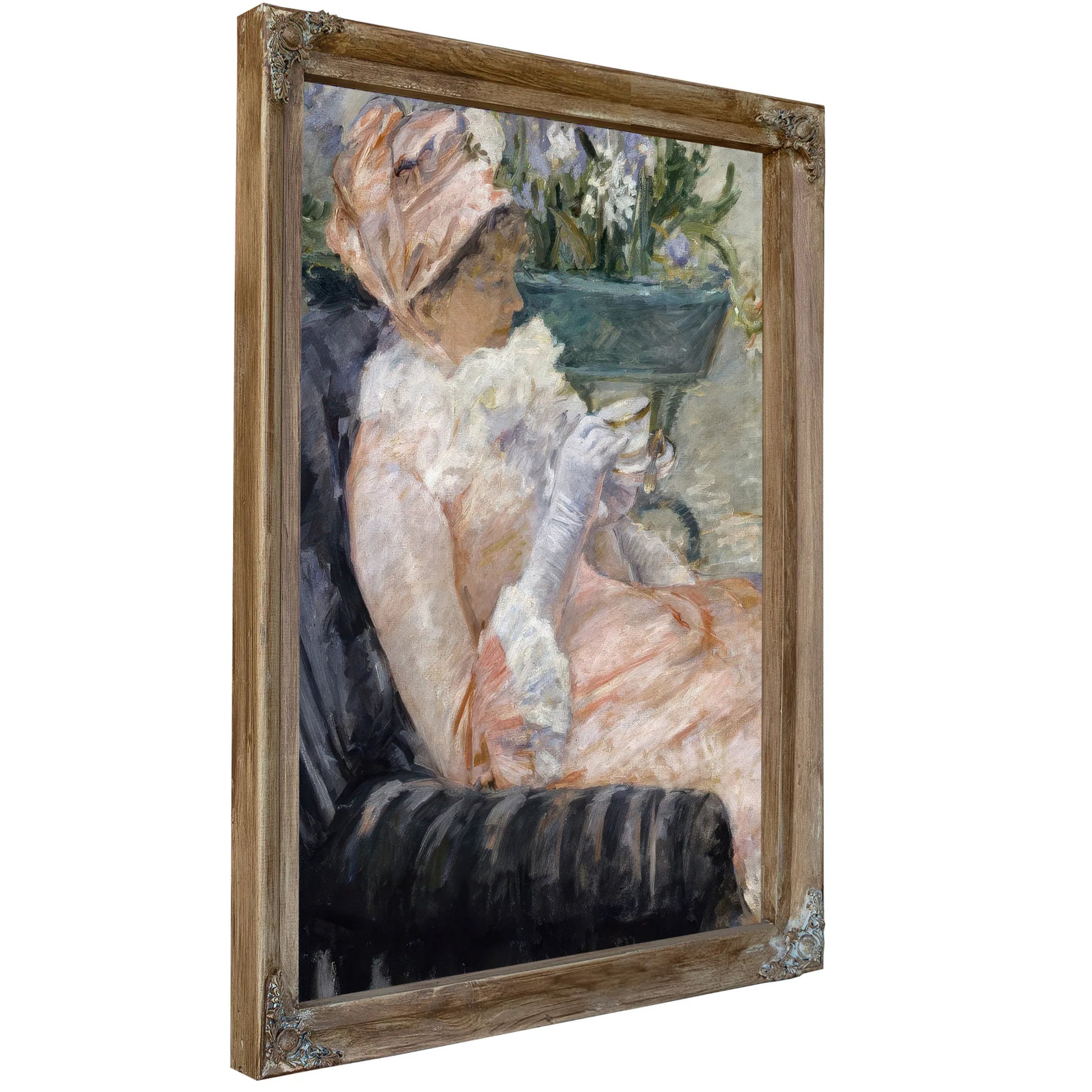 The Cup Of Tea By Mary Cassatt Fine Art Print