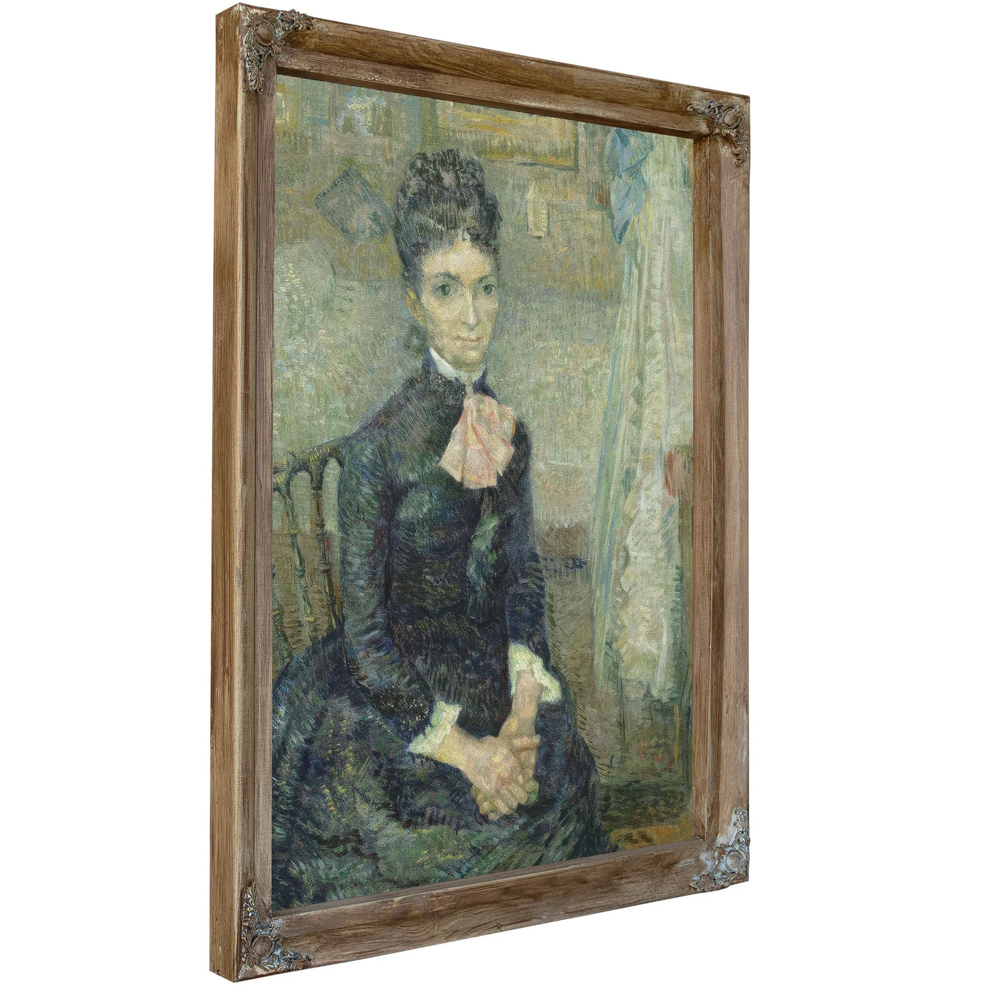 Portrait Of Leonie Rose Charbuy Davy By Vincent Van Gogh Fine Art Print