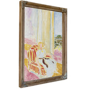 Woman Reading At A Dressing Table by Henri Matisse