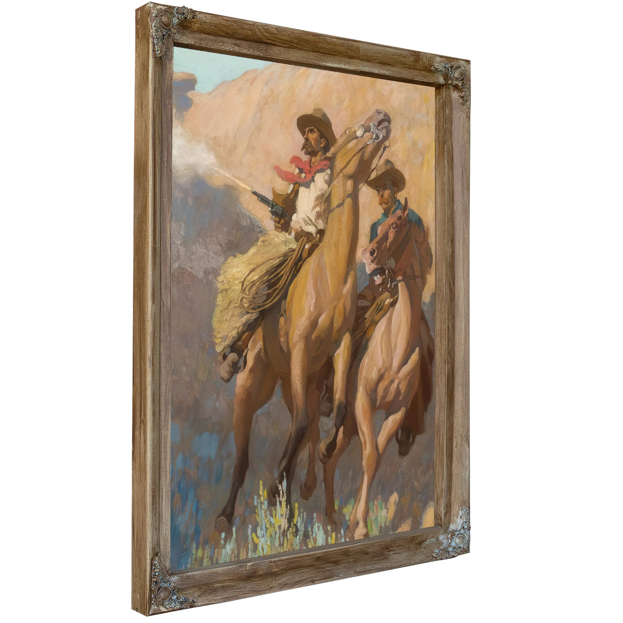 Buck Peters Ranchman By Maynard Dixon Fine Art Print