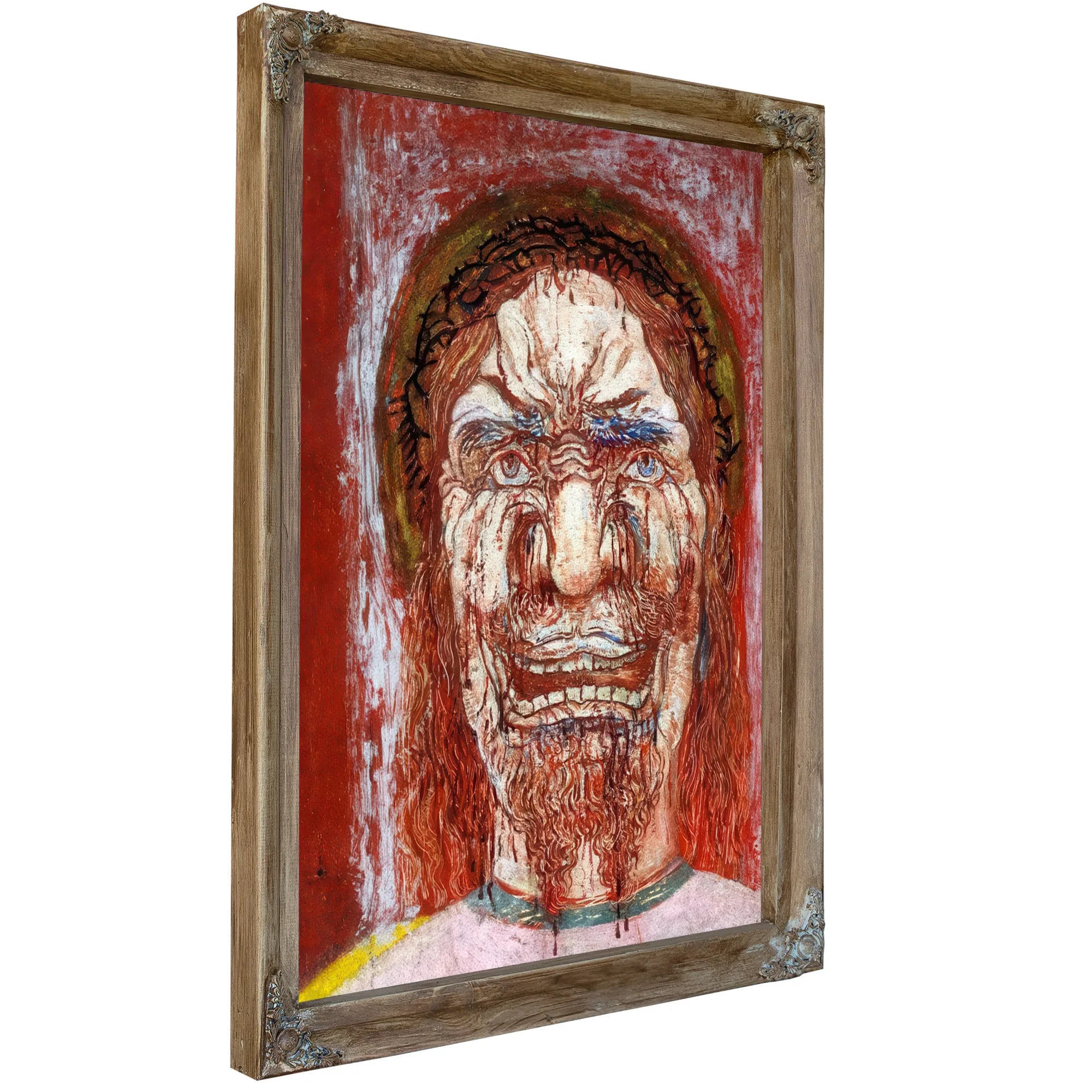 The Man Of Sorrows By James Ensor Fine Art Print