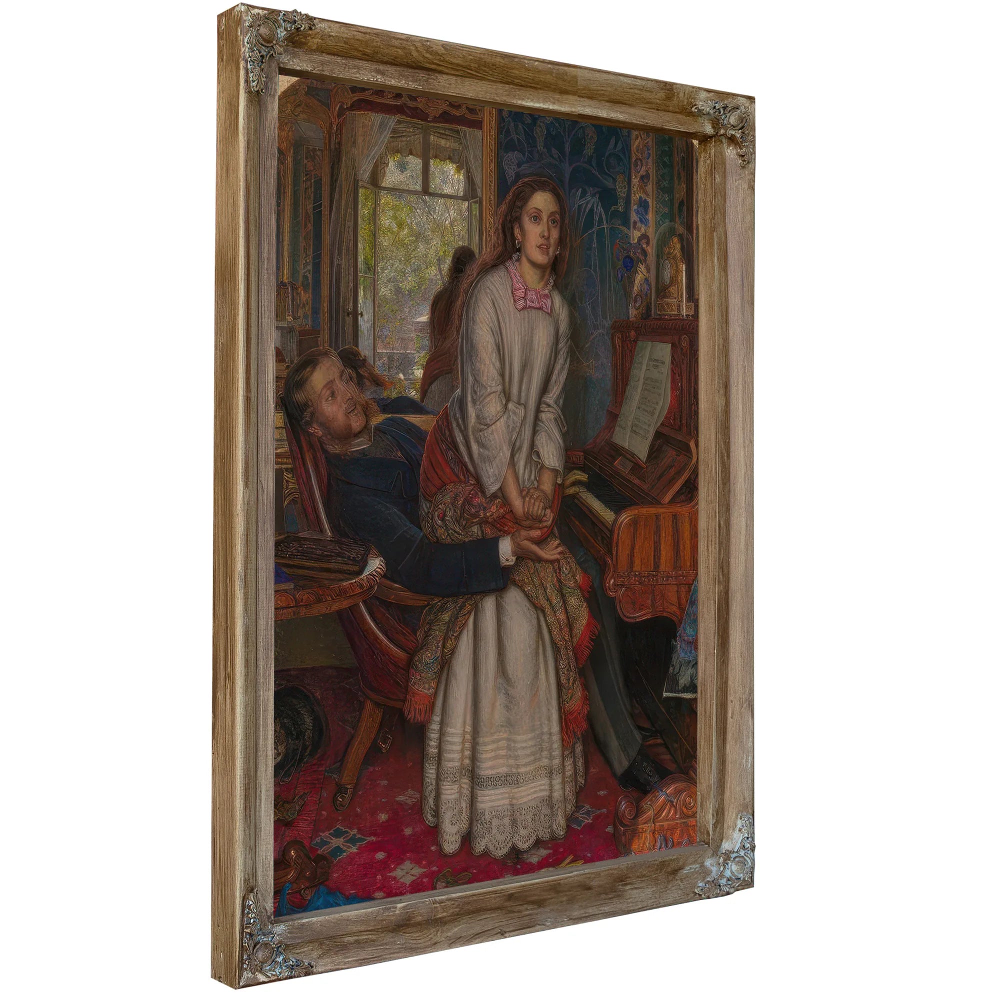 The Awakening Conscience 1853 Tate Britain By William Holman Hunt Fine Art Print