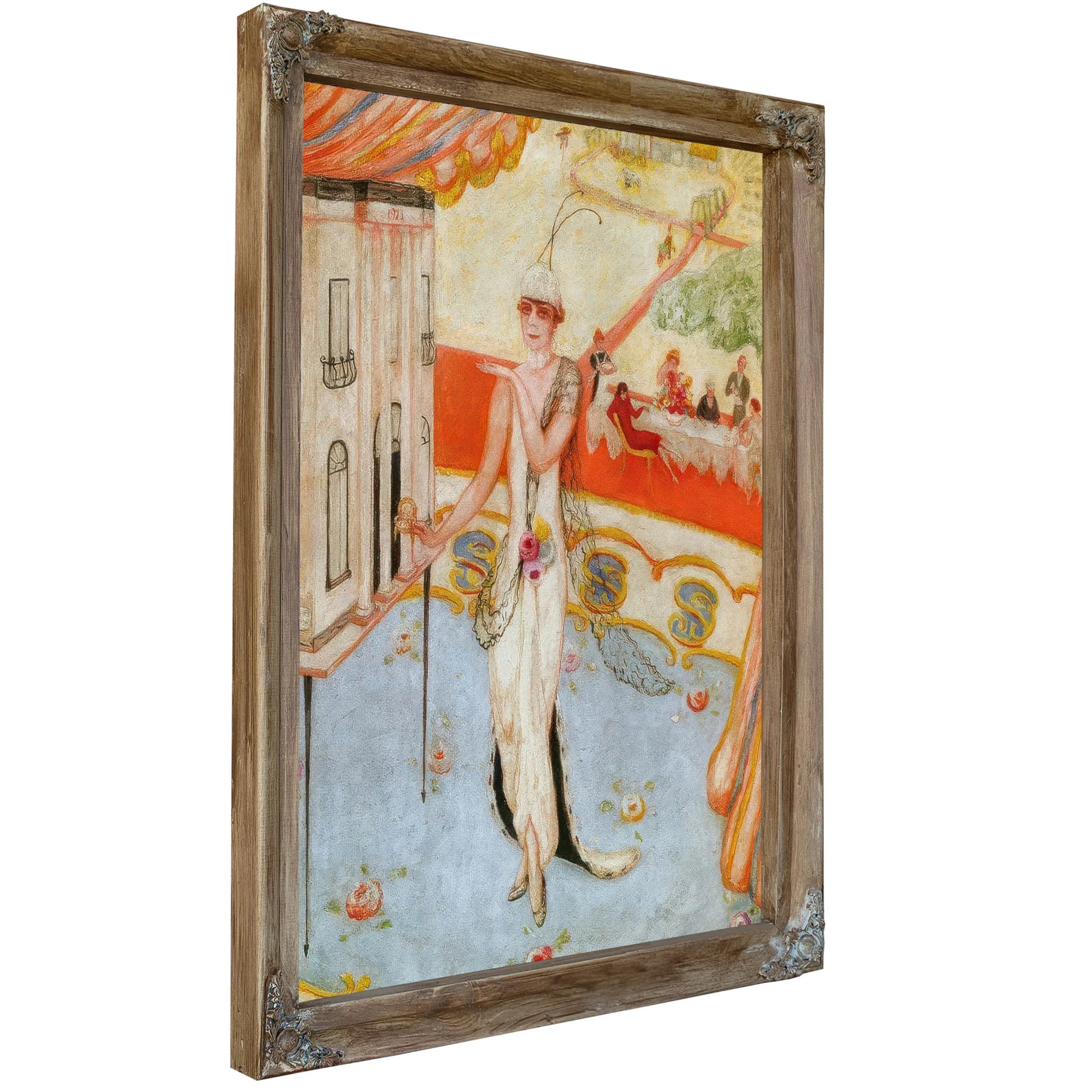 Portrait Of My Sister By Florine Stettheimer Fine Art Print