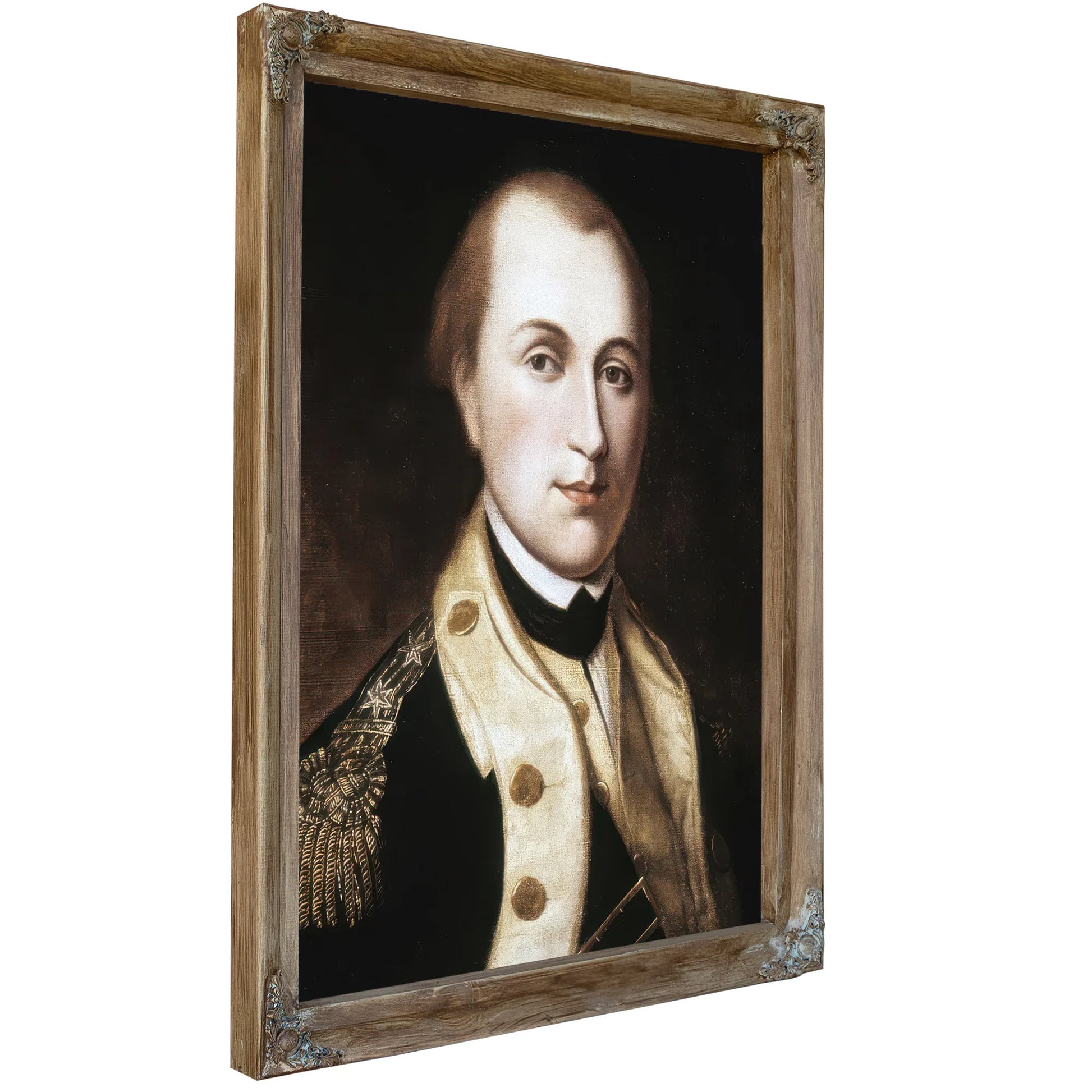 Portrait Of Marquis De Lafayette By Charles Willson Peale Fine Art Print
