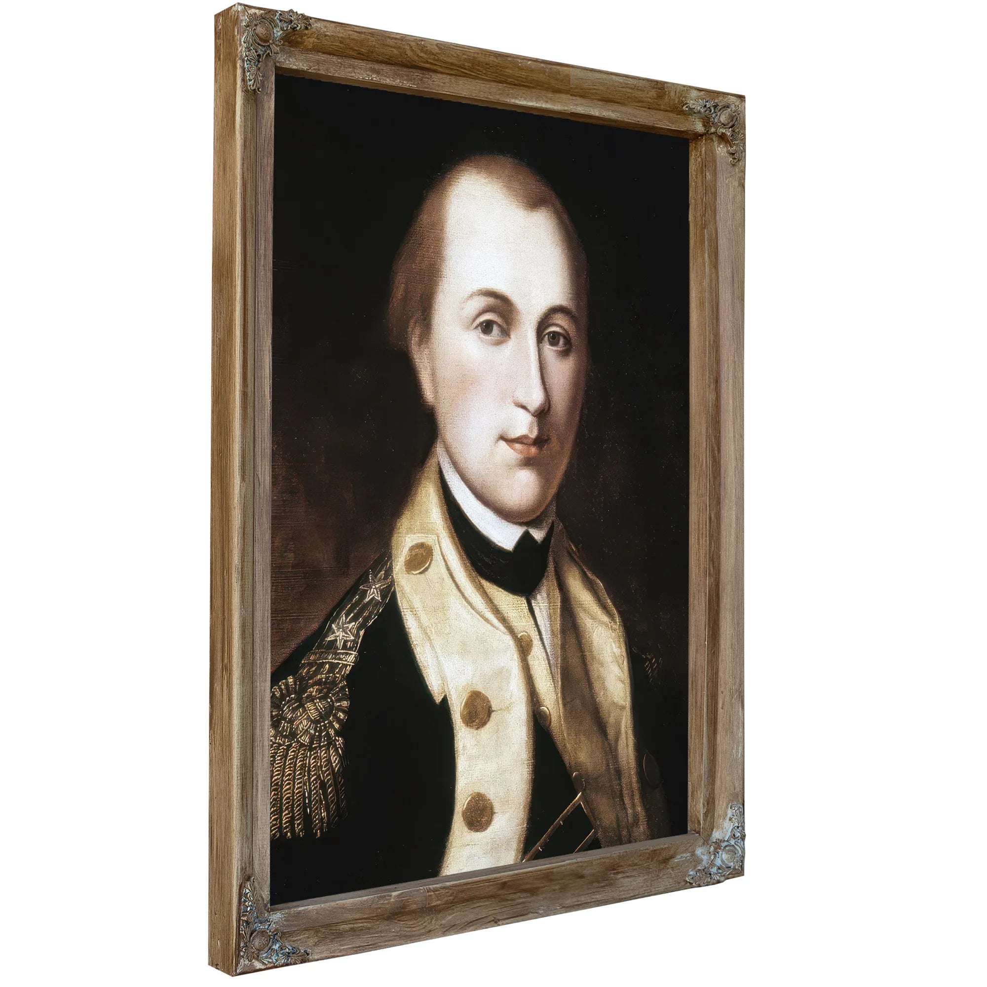 Portrait Of Marquis De Lafayette By Charles Willson Peale Fine Art Print